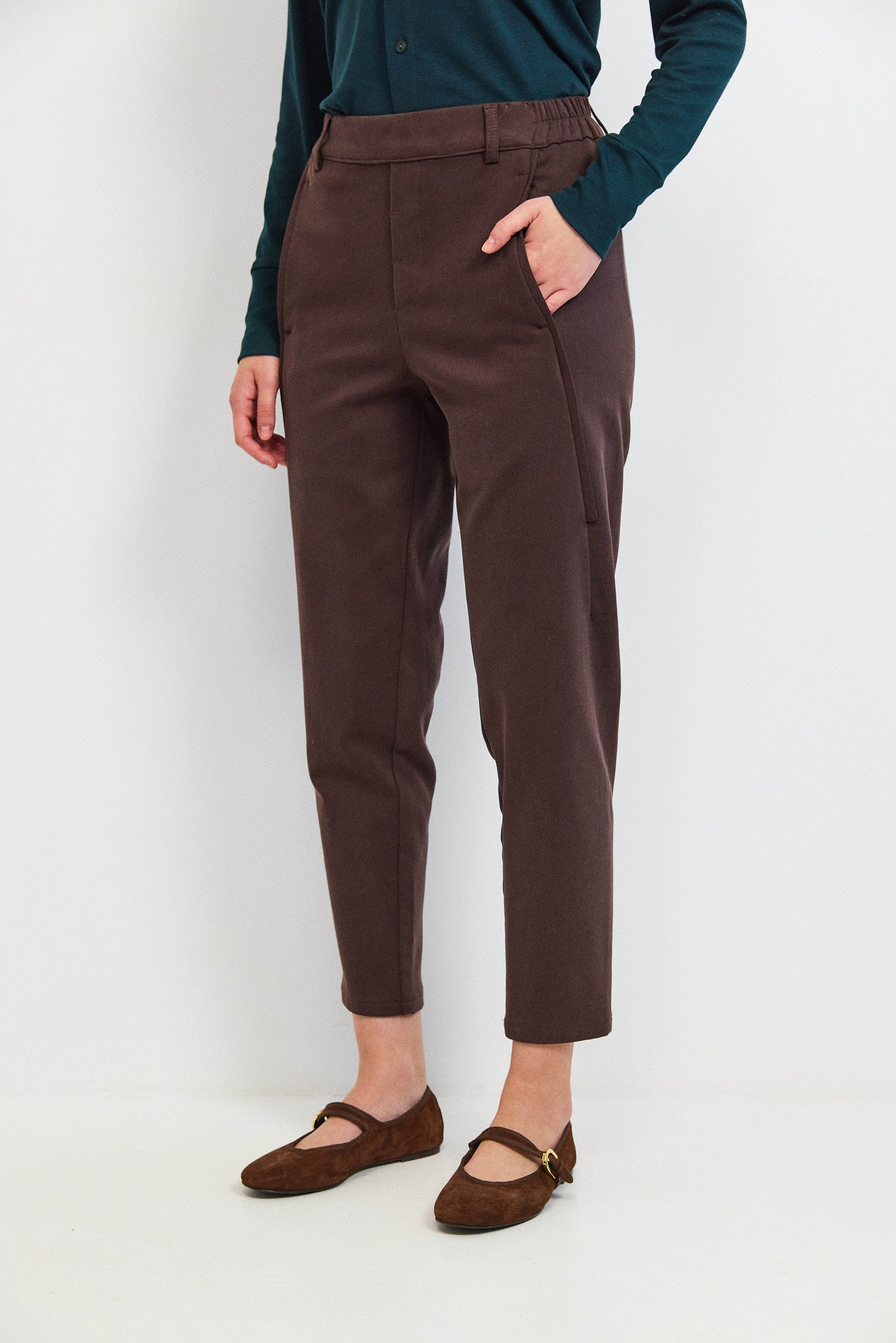 מכנסי מקס קומפורט חום