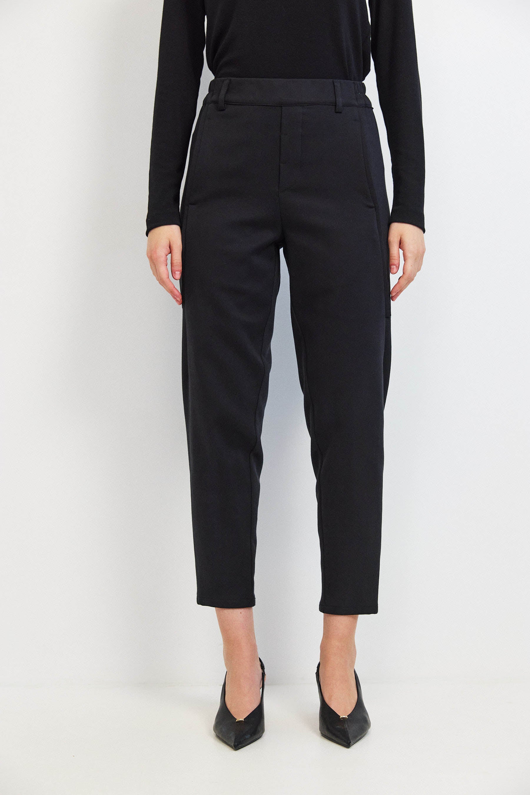 מכנסי מקס קומפורט שחור