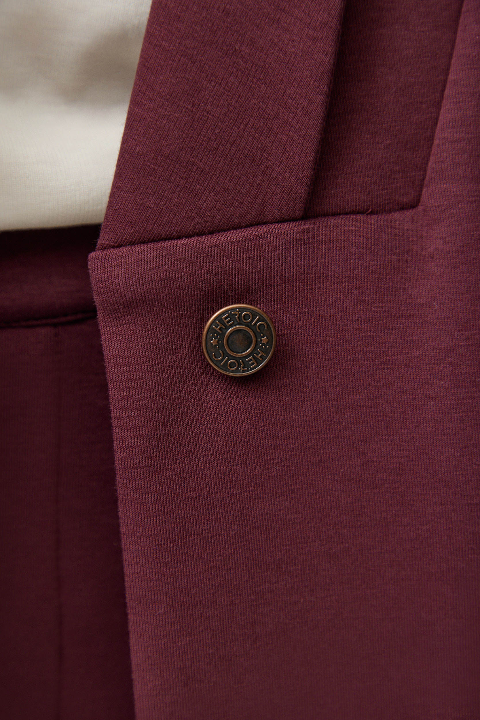 ג׳קט פולי בורגונדי