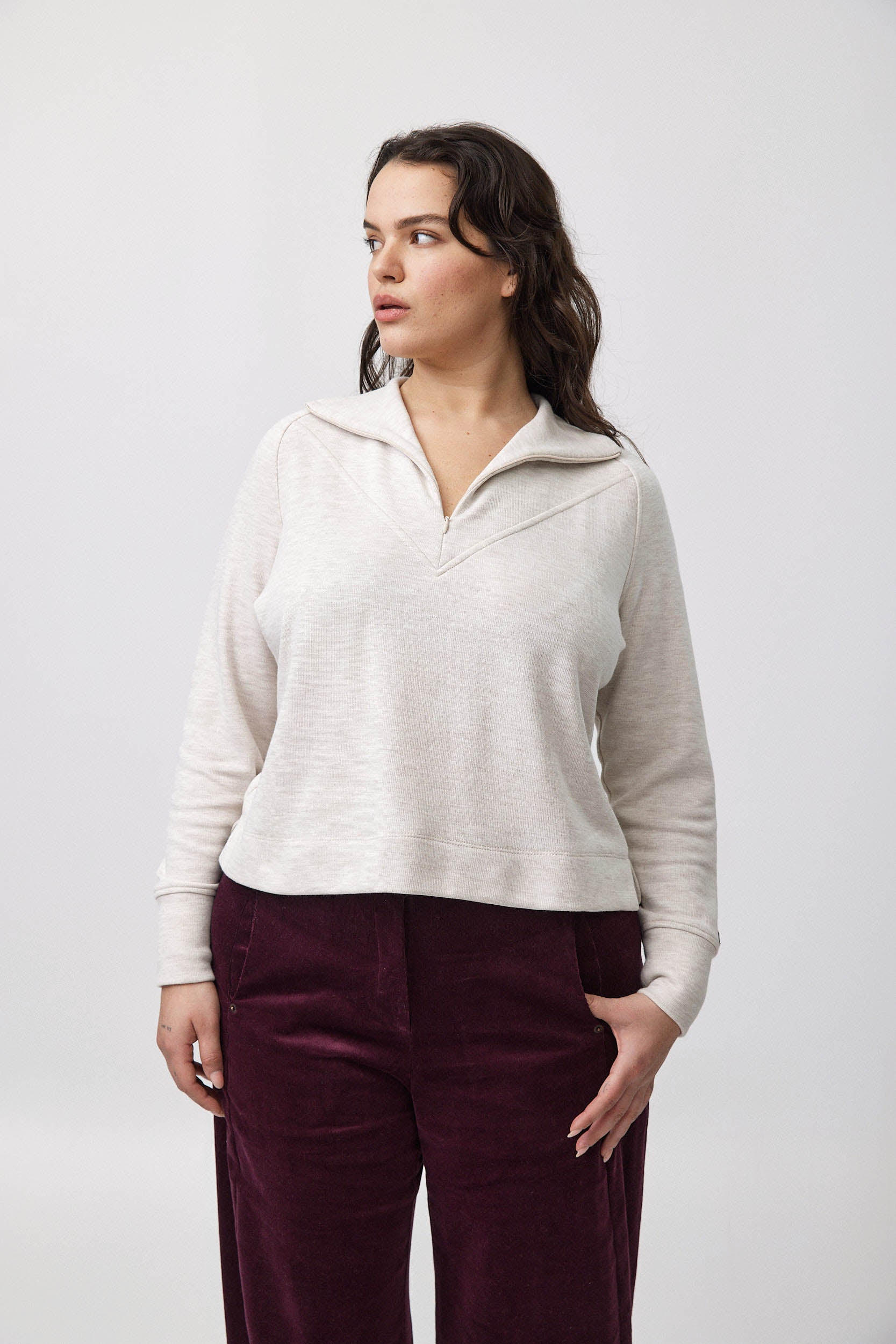 חולצת פולו סנואו בז׳