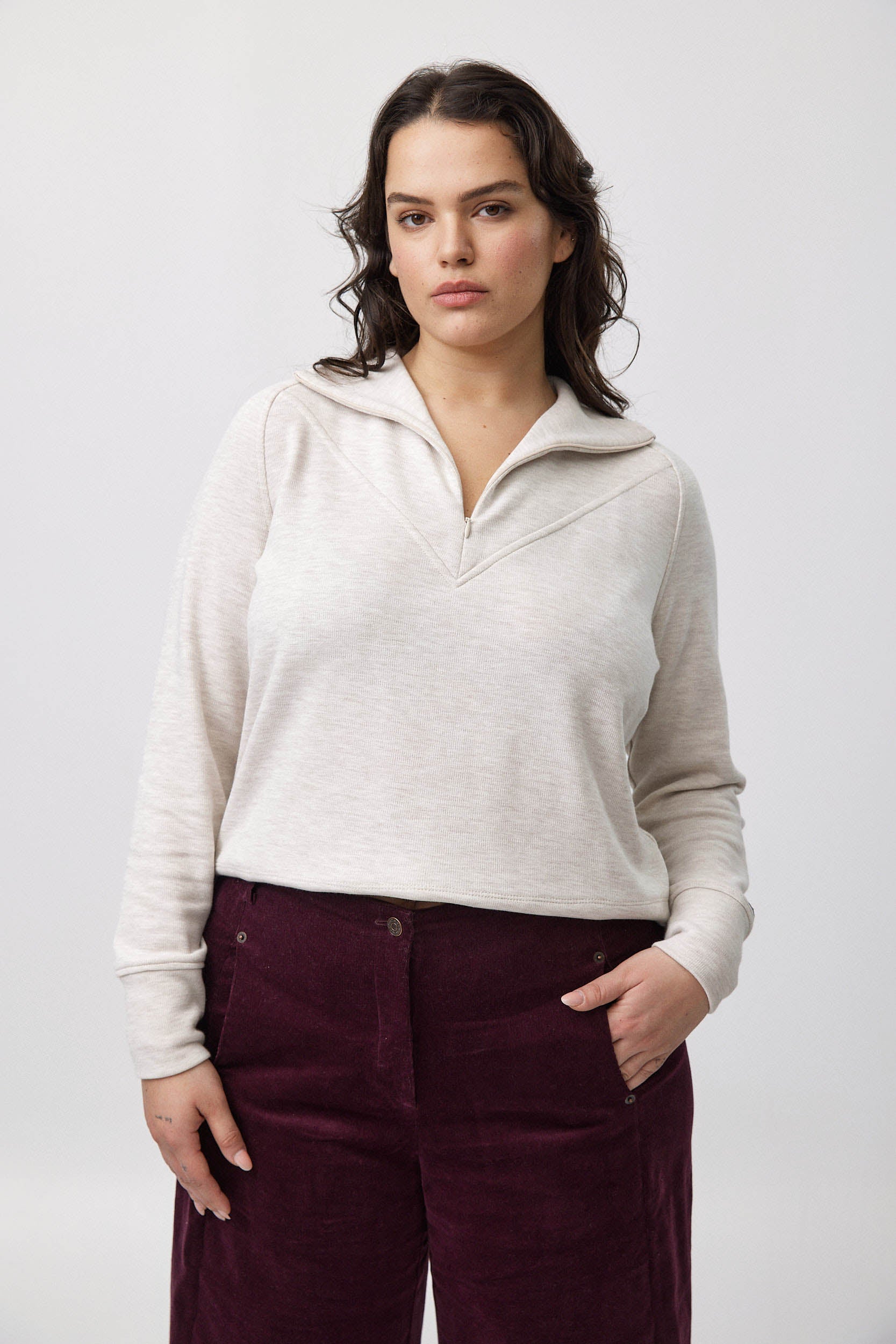 חולצת פולו סנואו בז׳