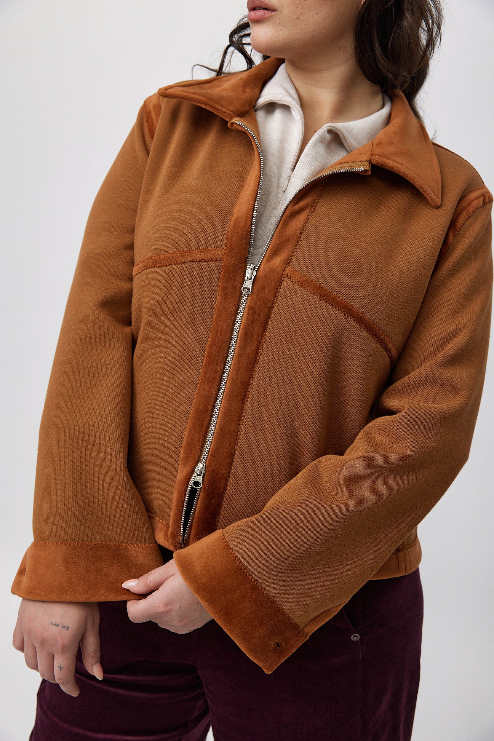 ג׳קט דו צדדי פליפ חלודה