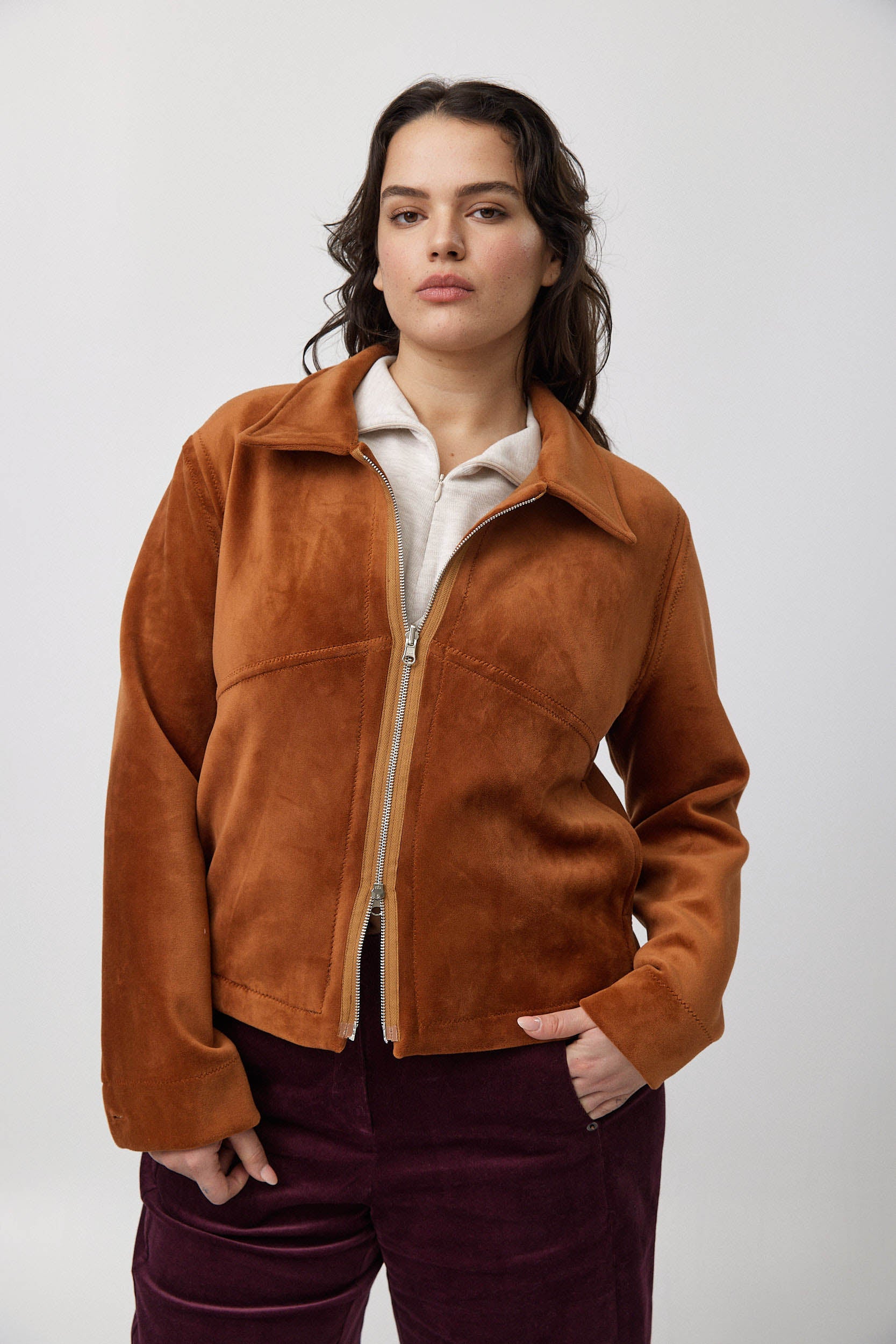 ג׳קט דו צדדי פליפ חלודה