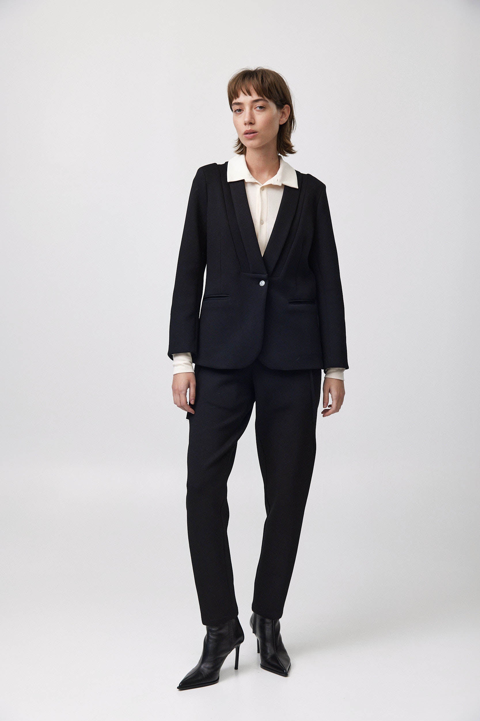 ג׳קט פולי שחור