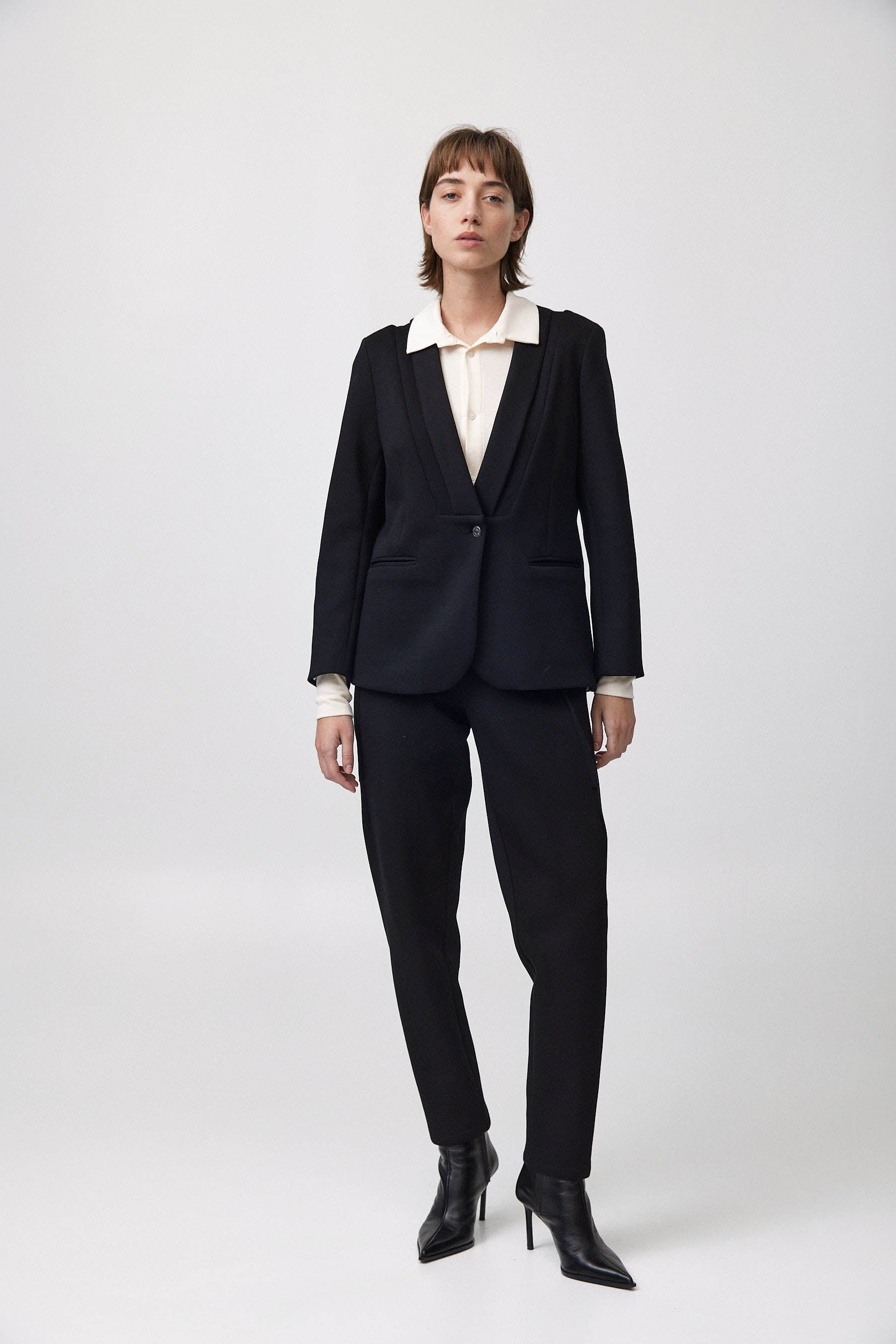 ג׳קט פולי שחור