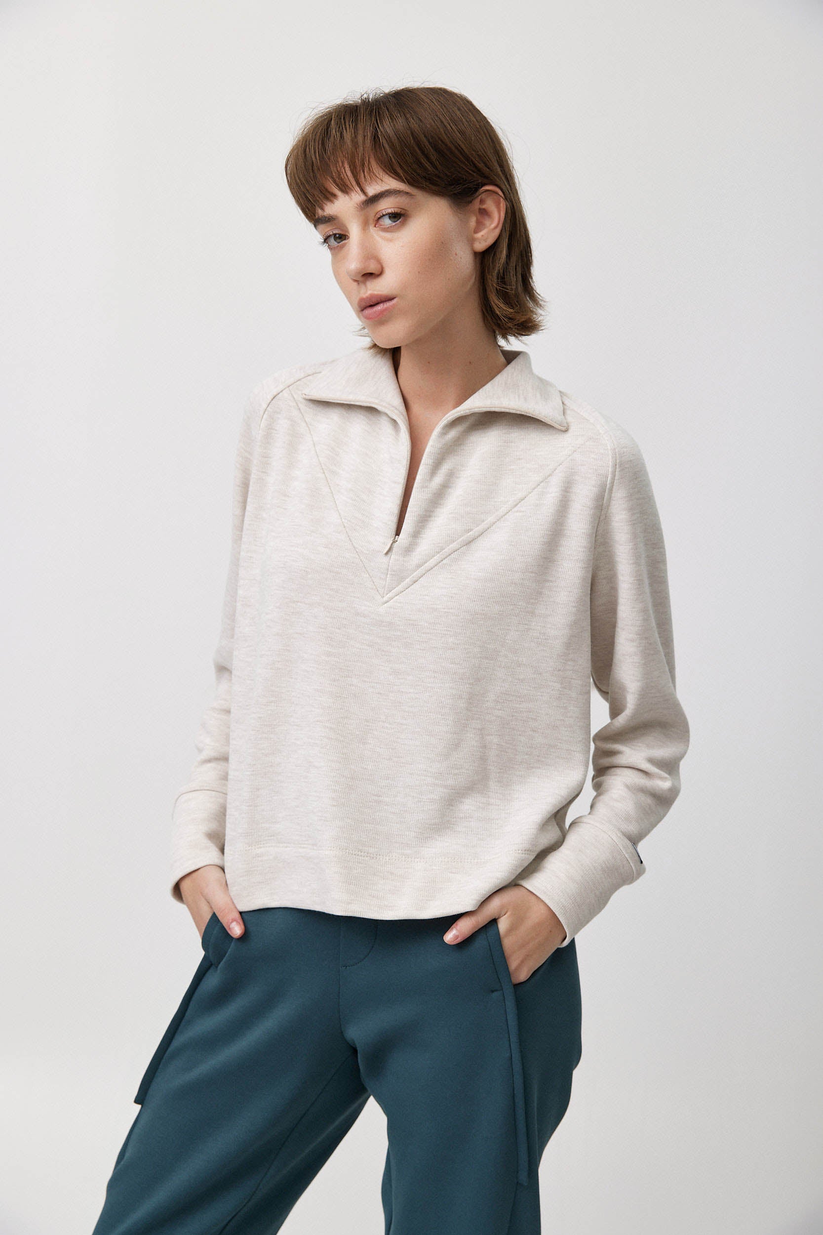 חולצת פולו סנואו בז׳