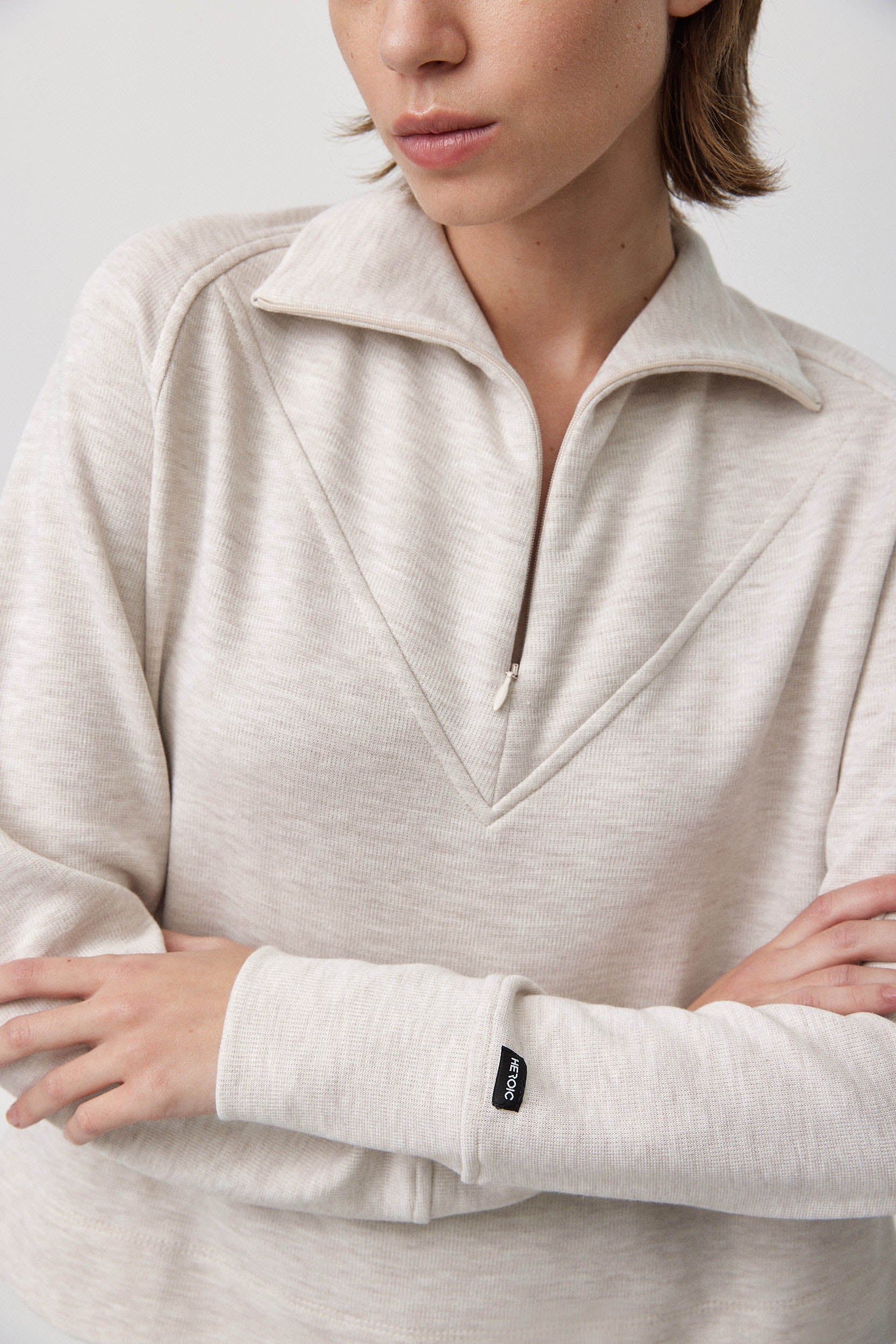 חולצת פולו סנואו בז׳