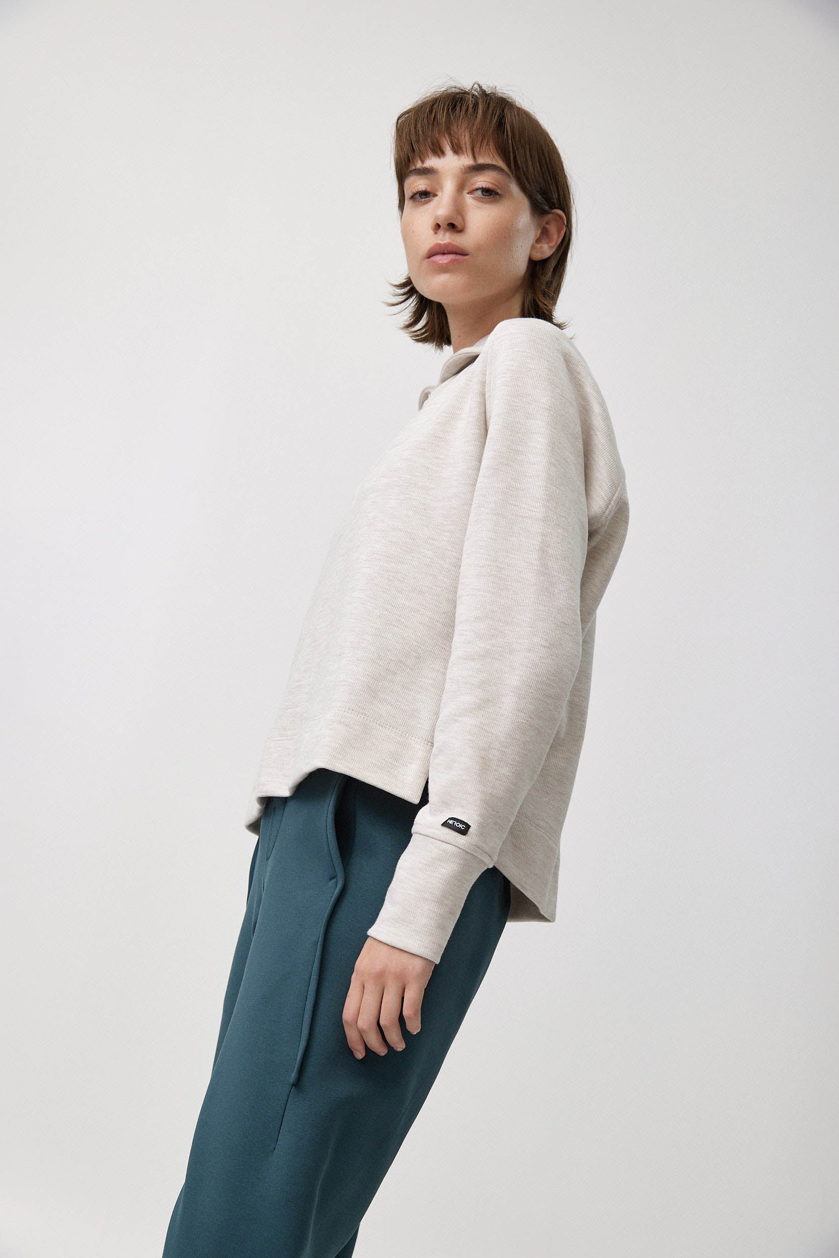 חולצת פולו סנואו בז׳