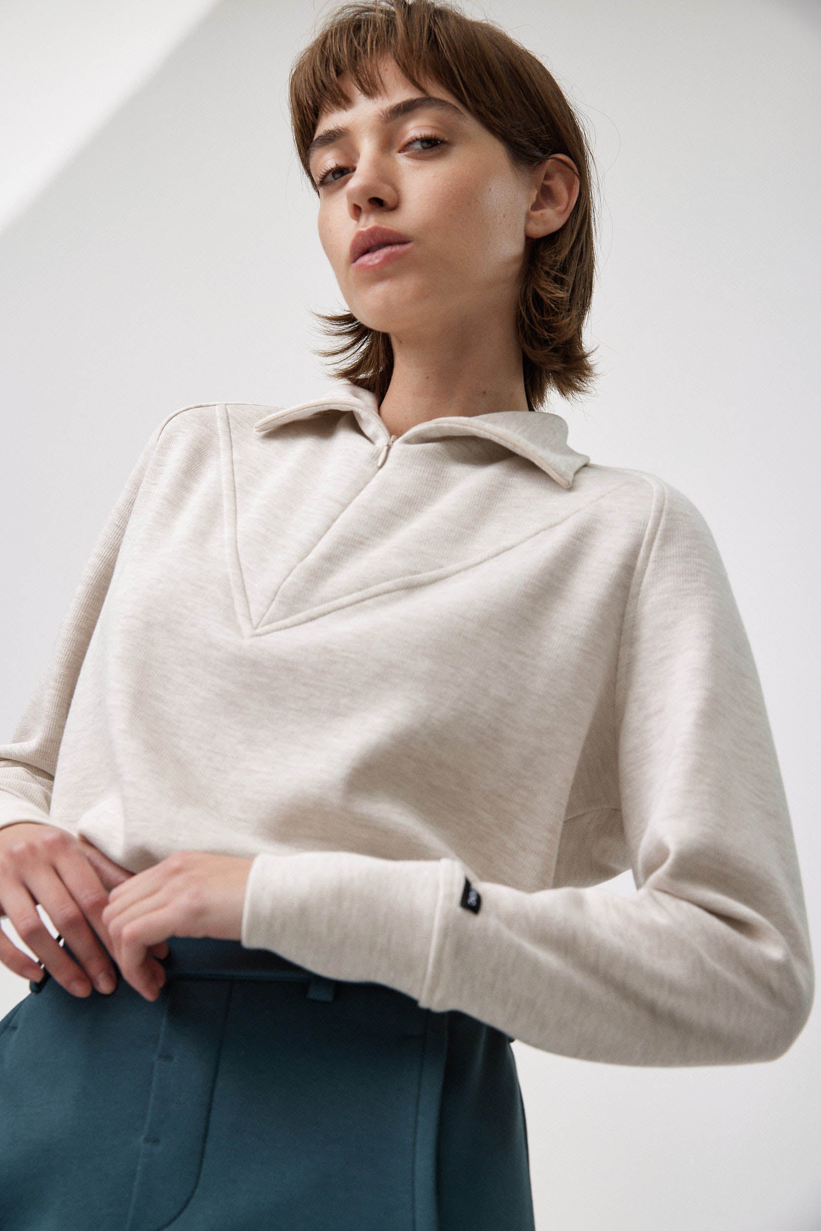 חולצת פולו סנואו בז׳