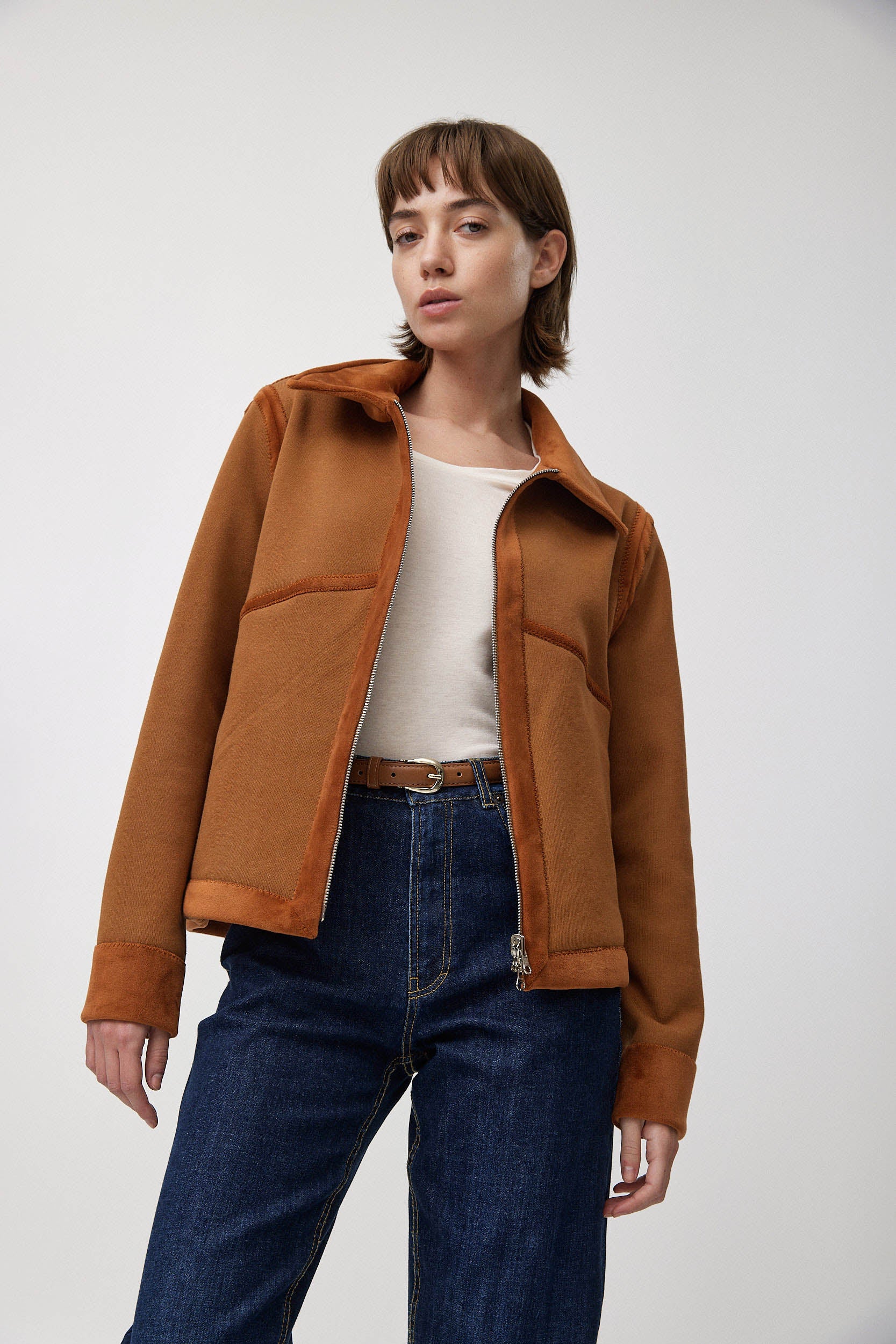 ג׳קט דו צדדי פליפ חלודה