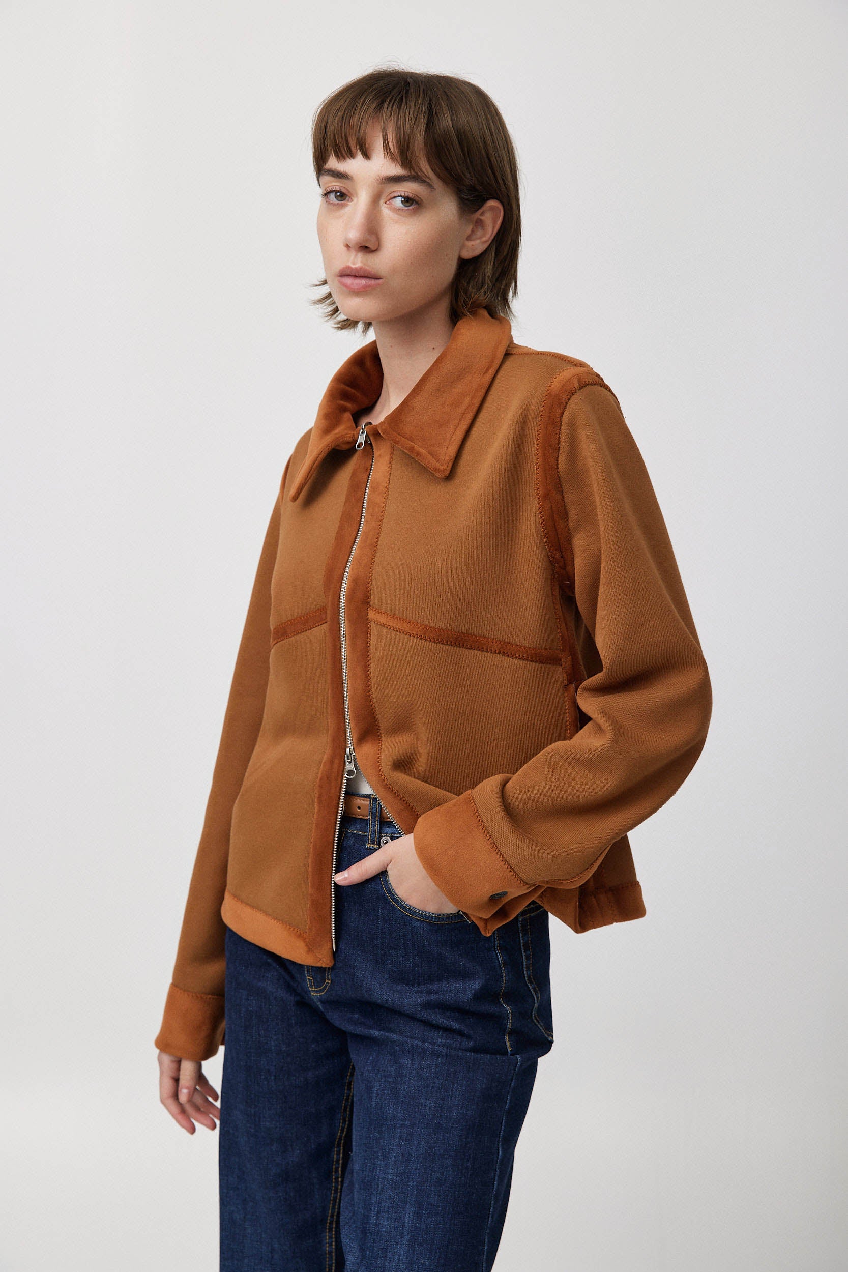 ג׳קט דו צדדי פליפ חלודה