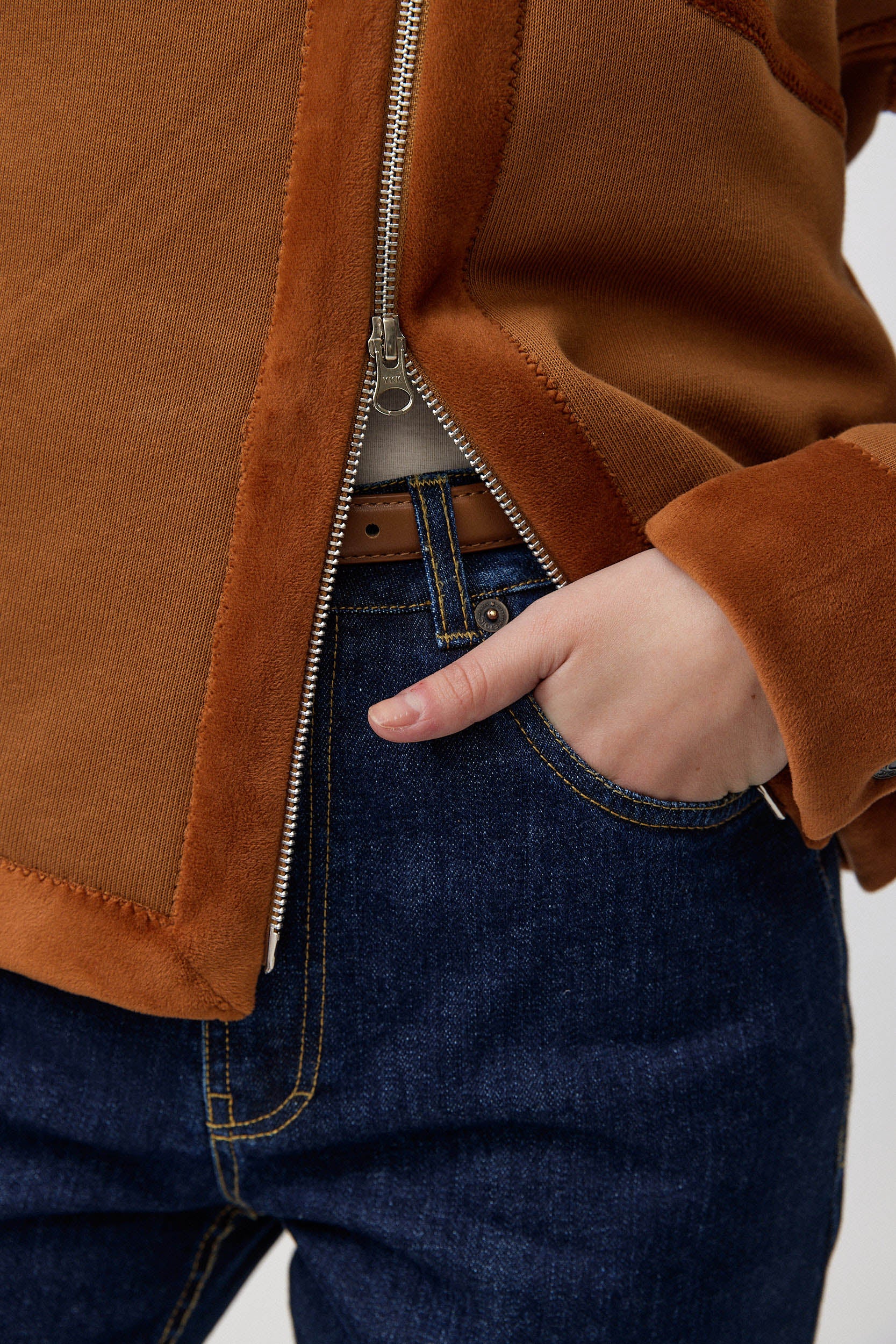 ג׳קט דו צדדי פליפ חלודה