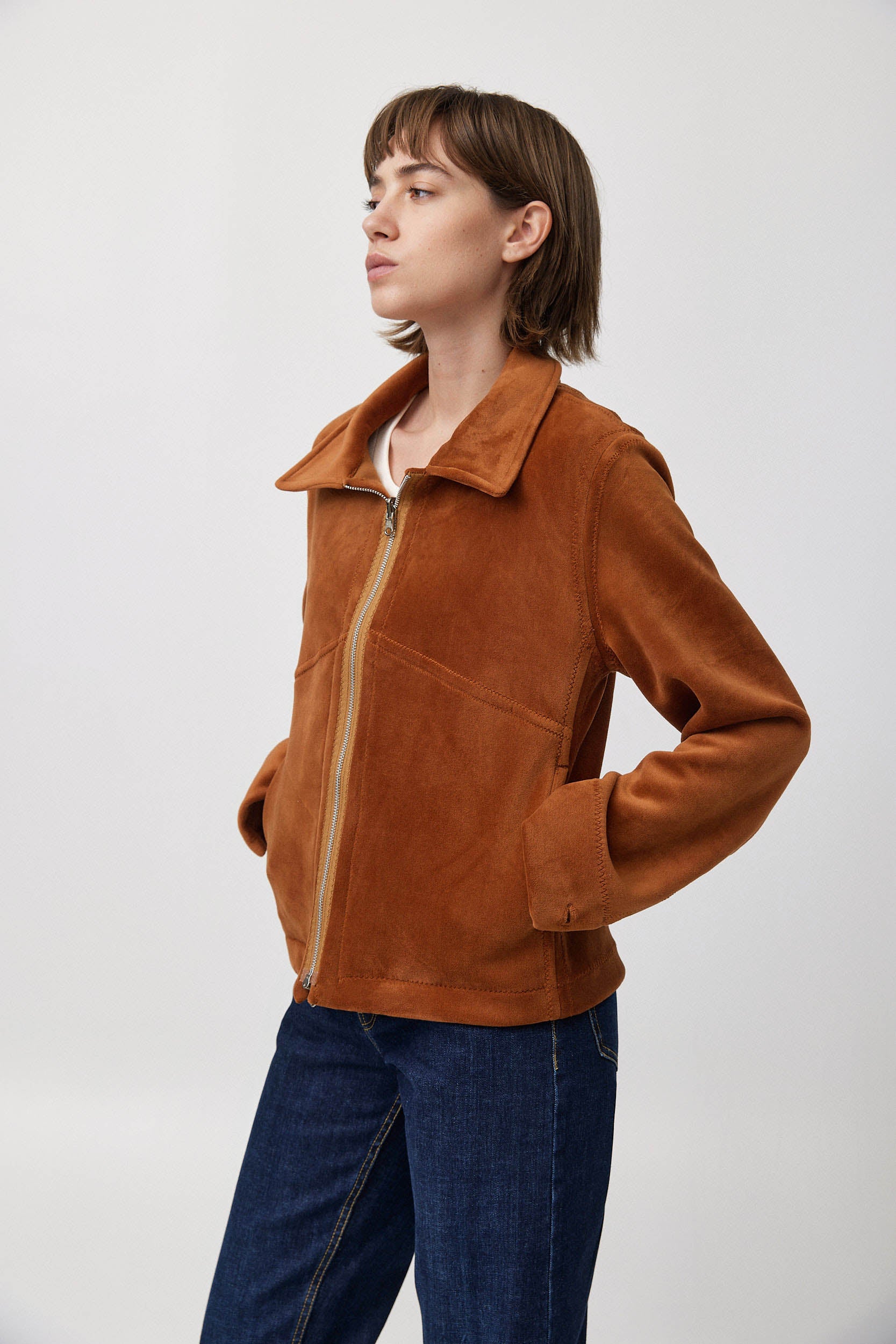 ג׳קט דו צדדי פליפ חלודה