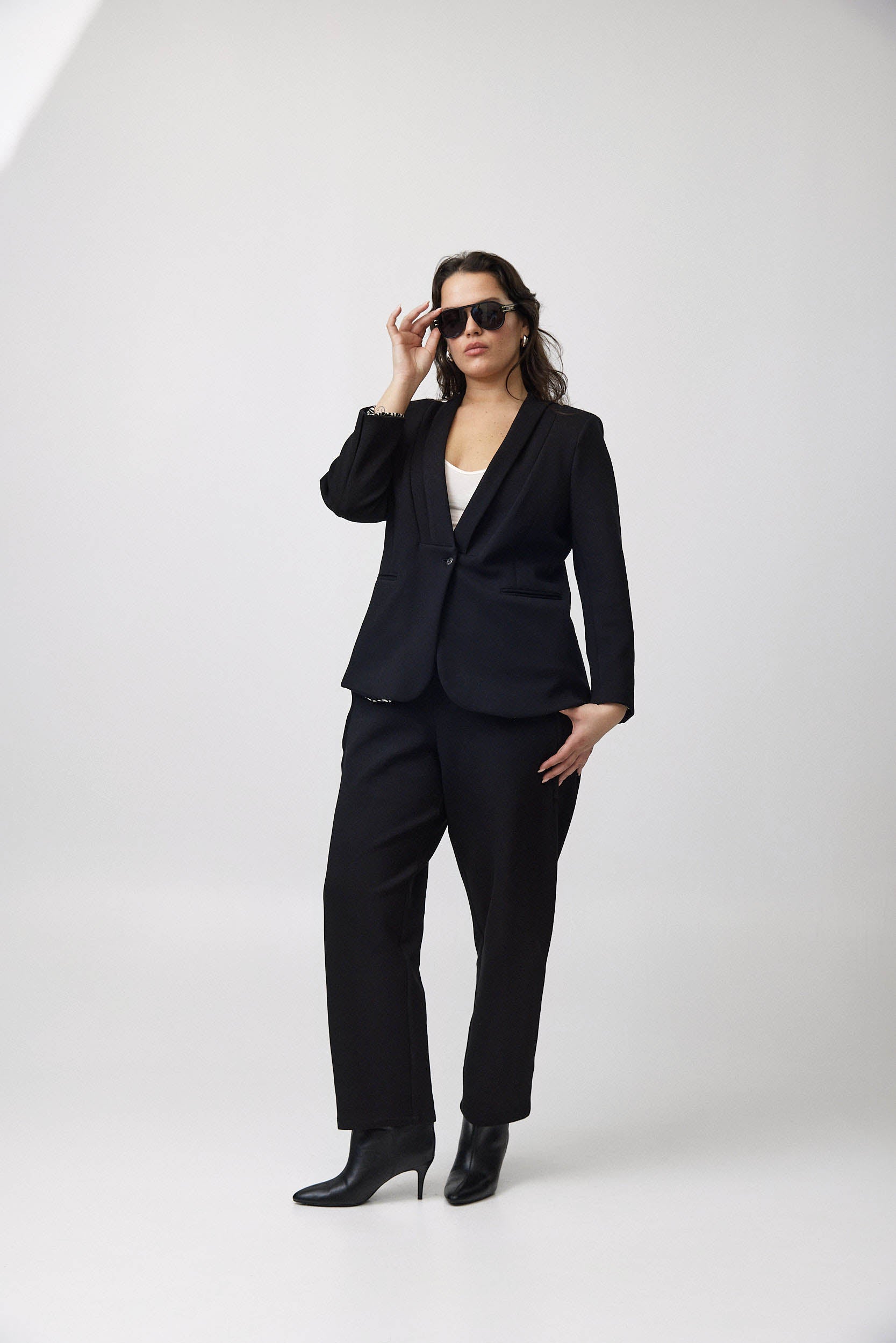 ג׳קט פולי שחור