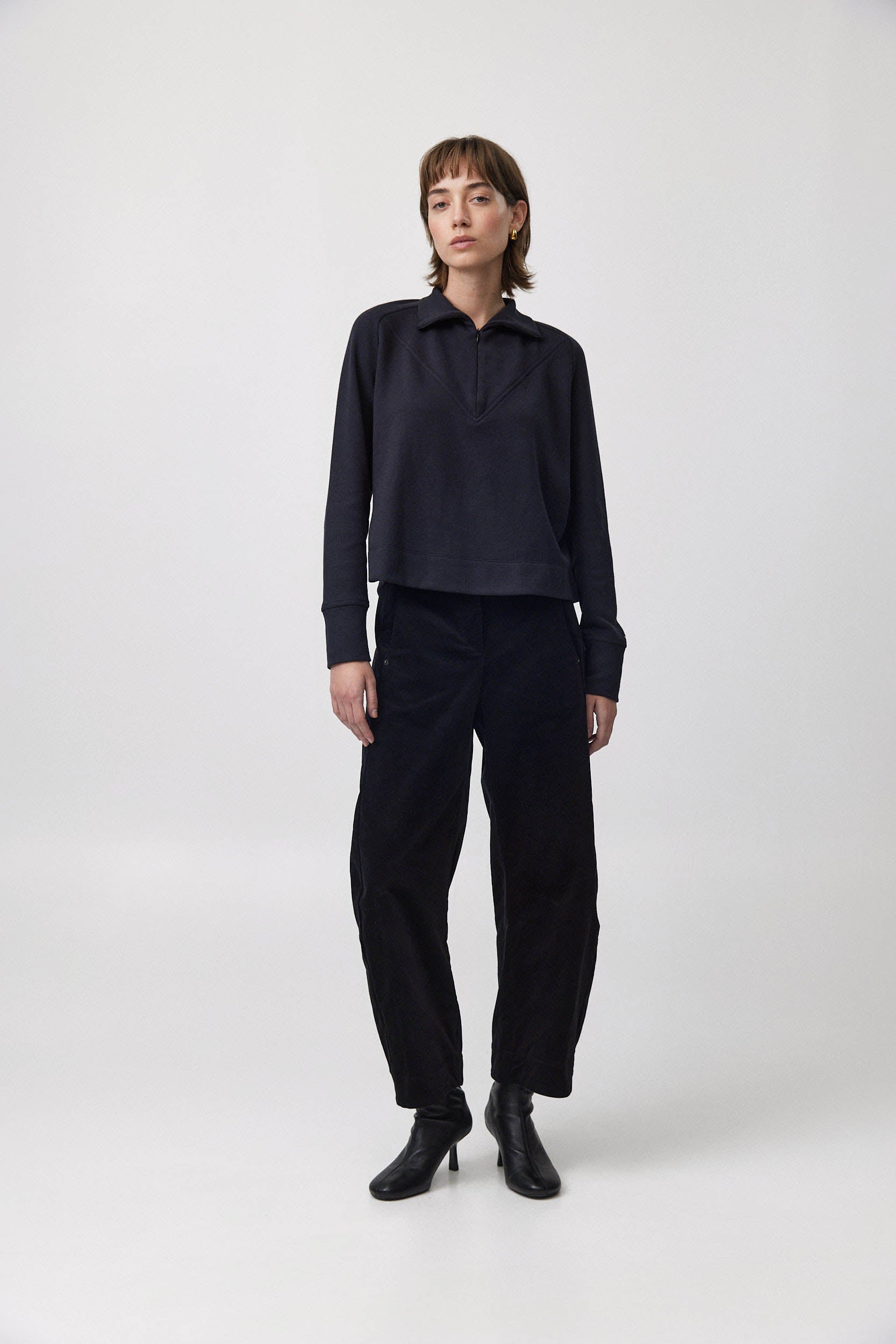 חולצת פולו סנואו שחור