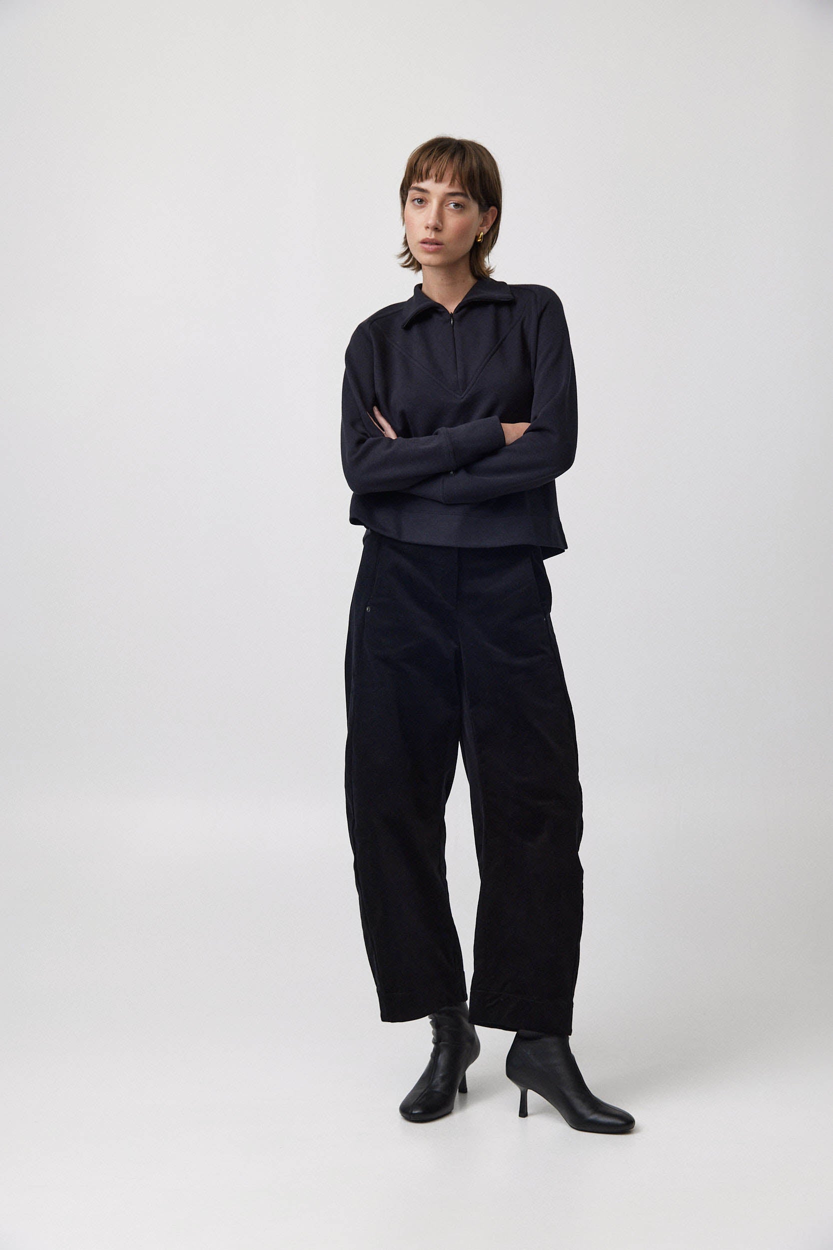 חולצת פולו סנואו שחור