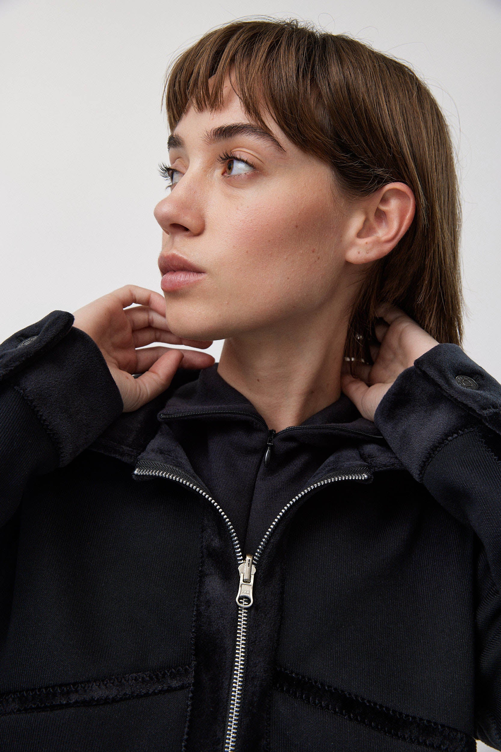 ג׳קט דו צדדי פליפ שחור