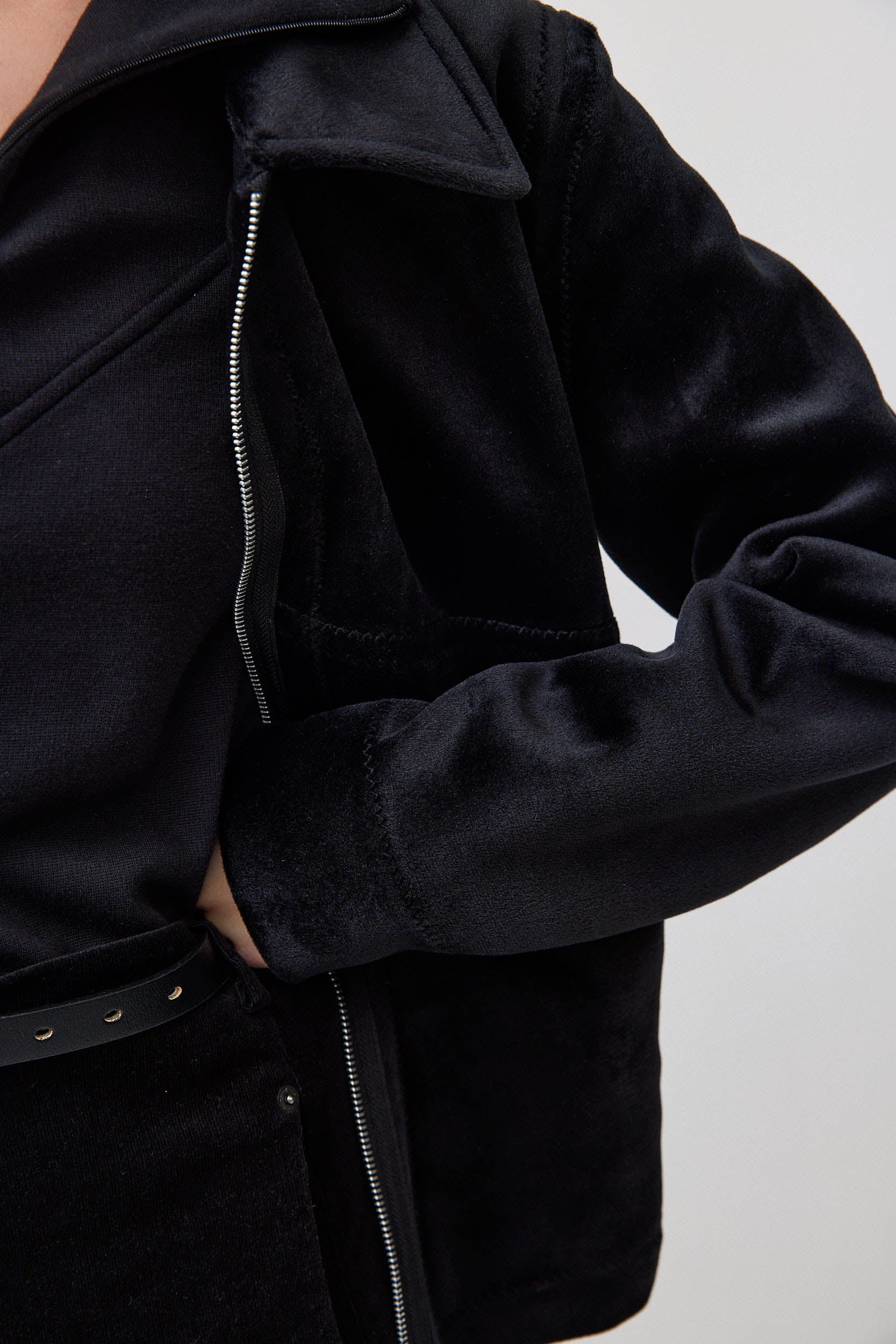 ג׳קט דו צדדי פליפ שחור