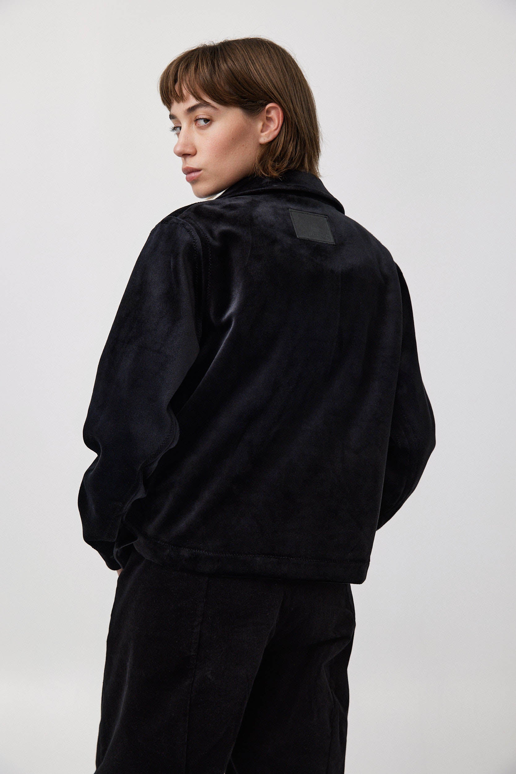 ג׳קט דו צדדי פליפ שחור