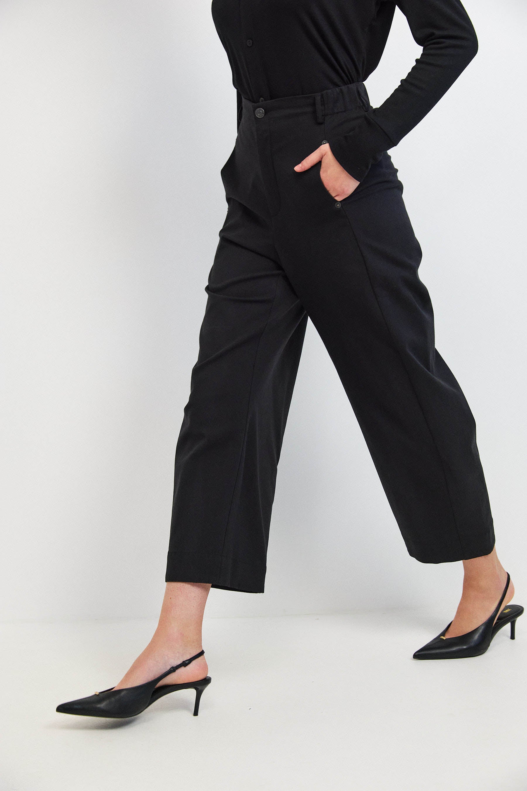 מכנסי ג׳סמין דריל שחור