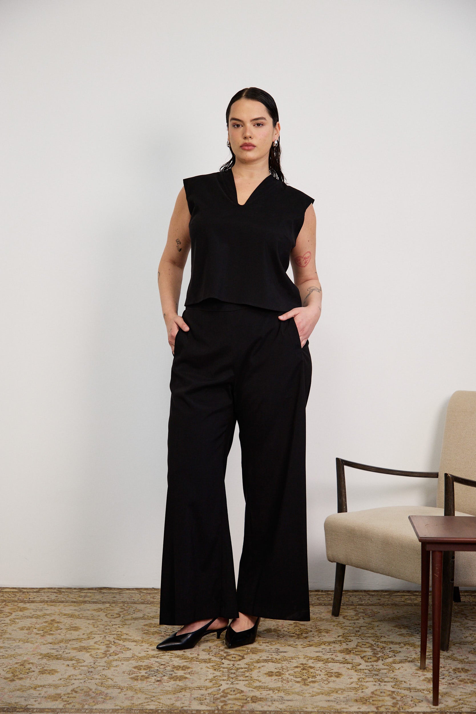 מכנסי הארי קופרו שחור