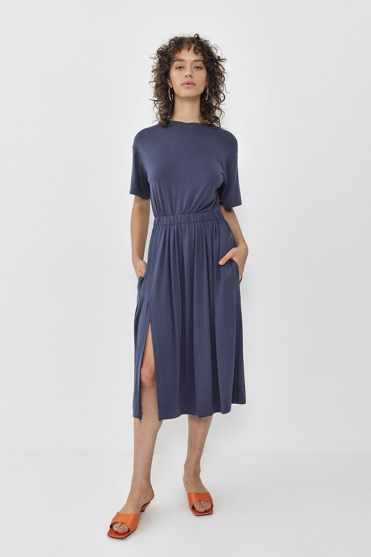 SOPHIE Dress S24 (1-2) - Navy