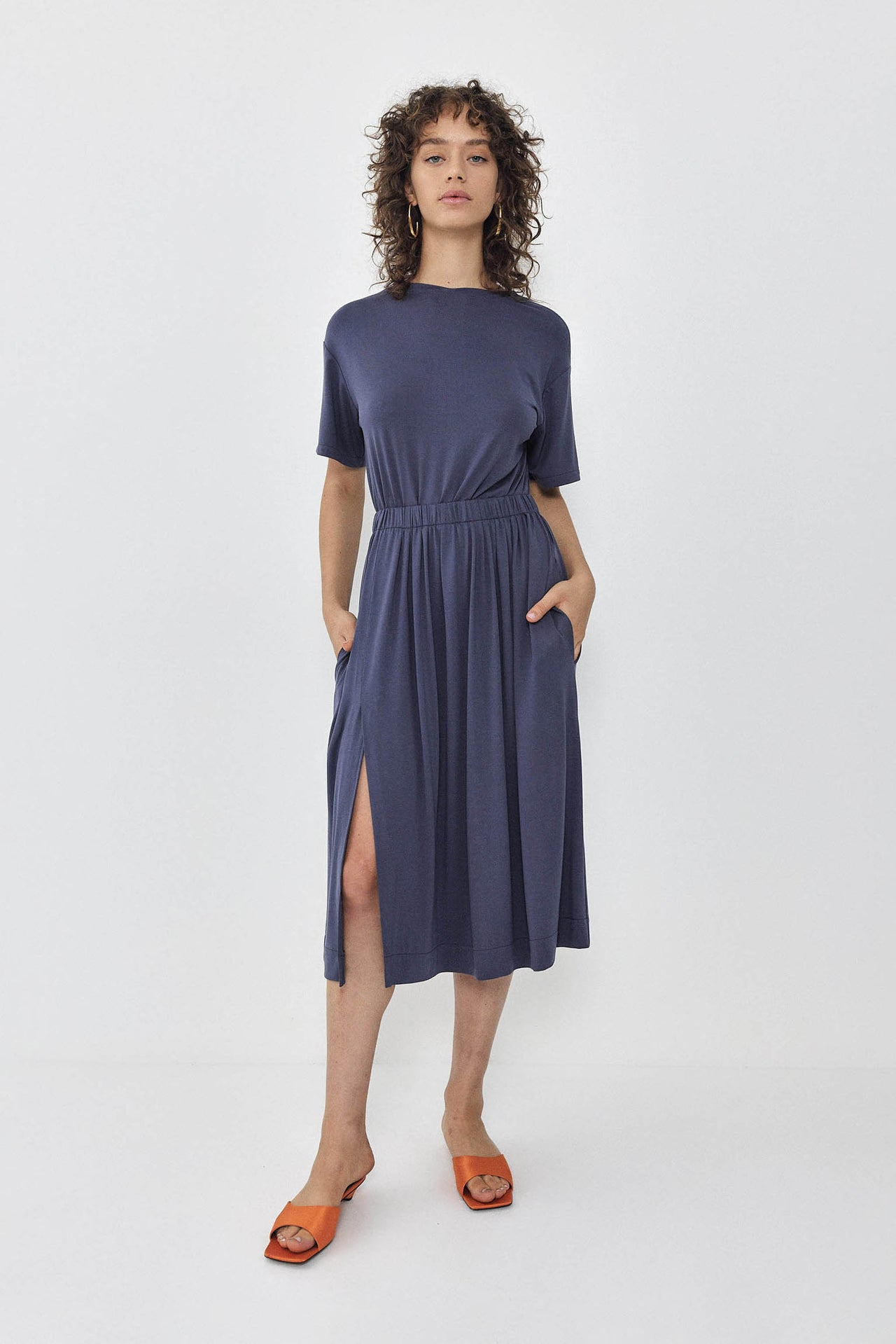 SOPHIE Dress S24 (1-2) - Navy