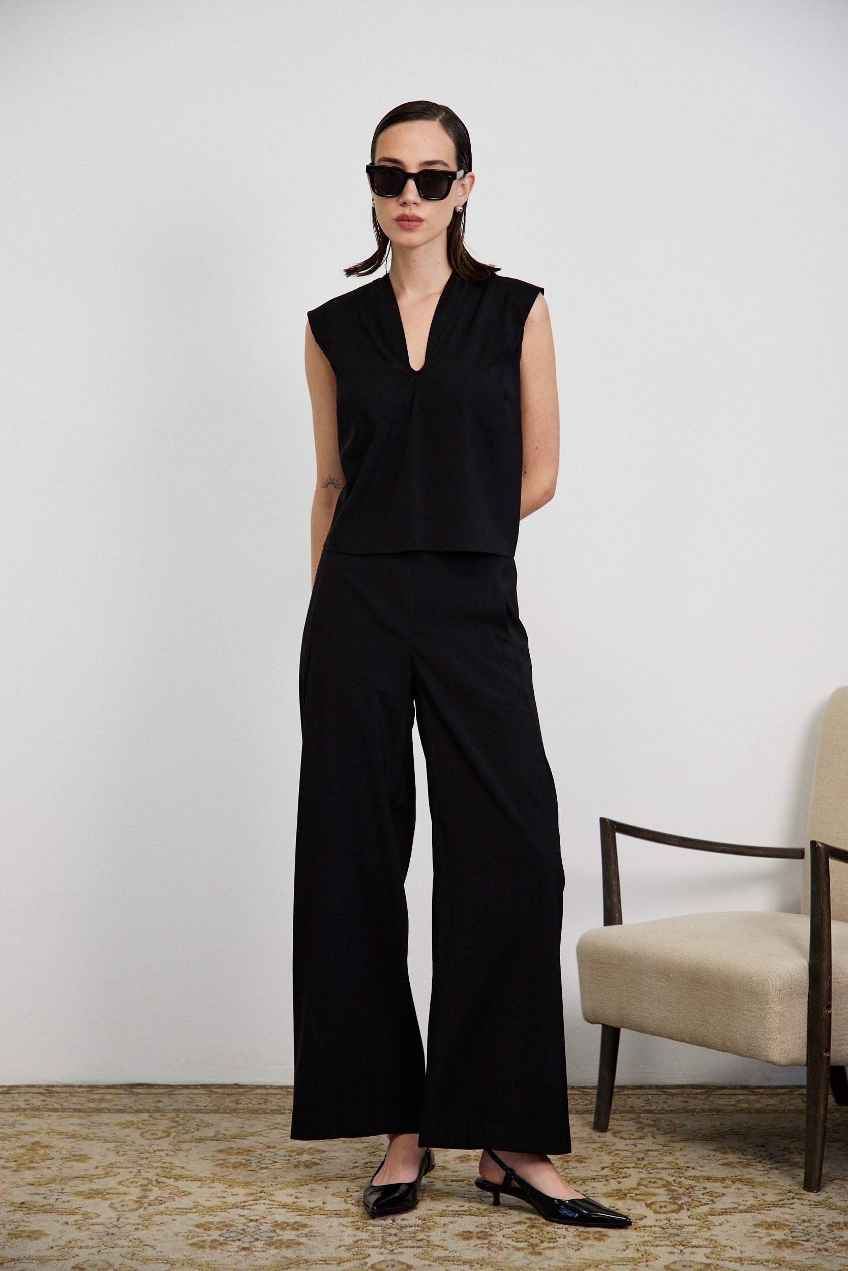 מכנסי הארי קופרו שחור