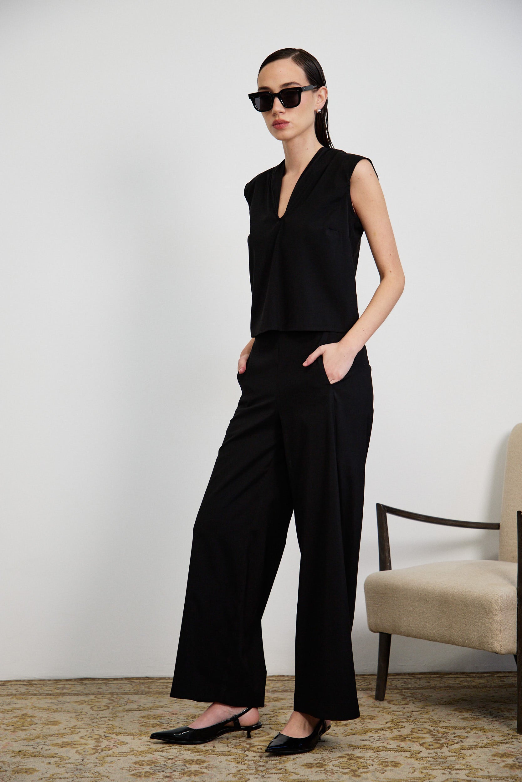 מכנסי הארי קופרו שחור