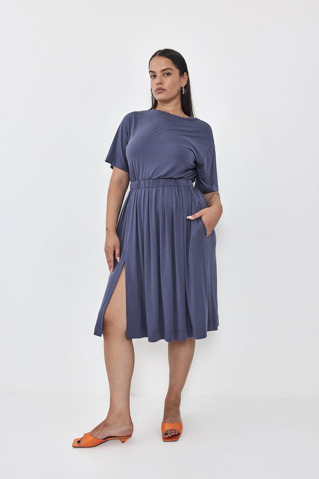 SOPHIE Dress S24 (3-4) - Navy