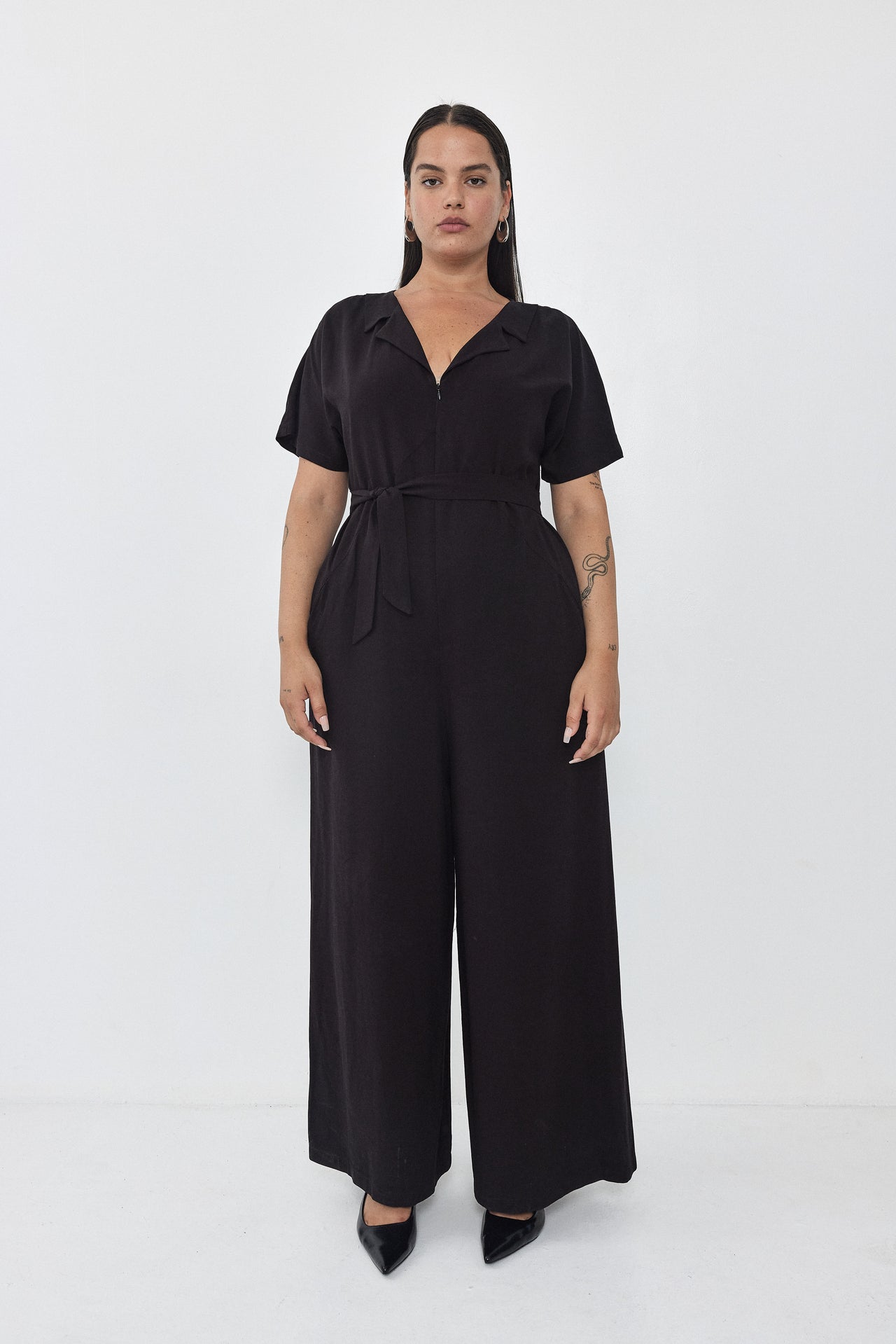 ALINA Jumpsuit S24 (L-XXL) - Black