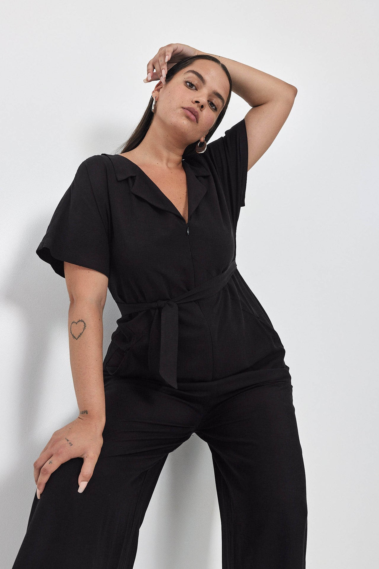 ALINA Jumpsuit S24 (L-XXL) - Black