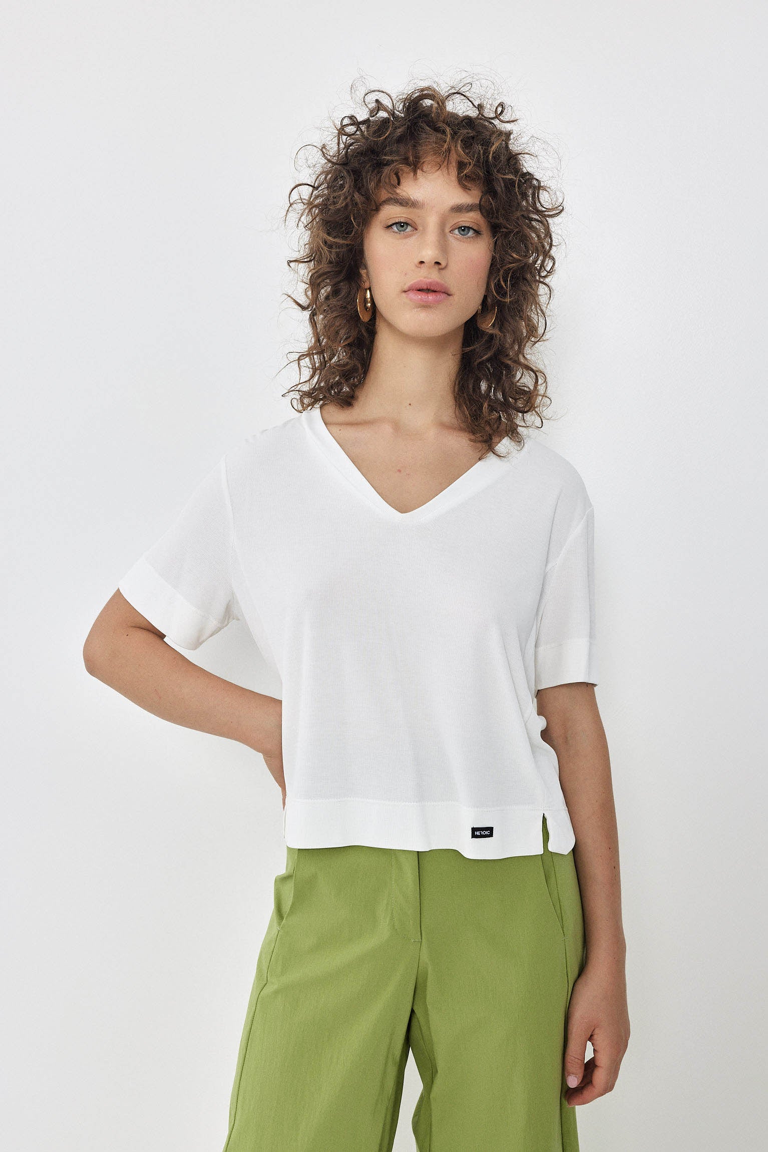 V CHER T-Shirt S24 - Cream