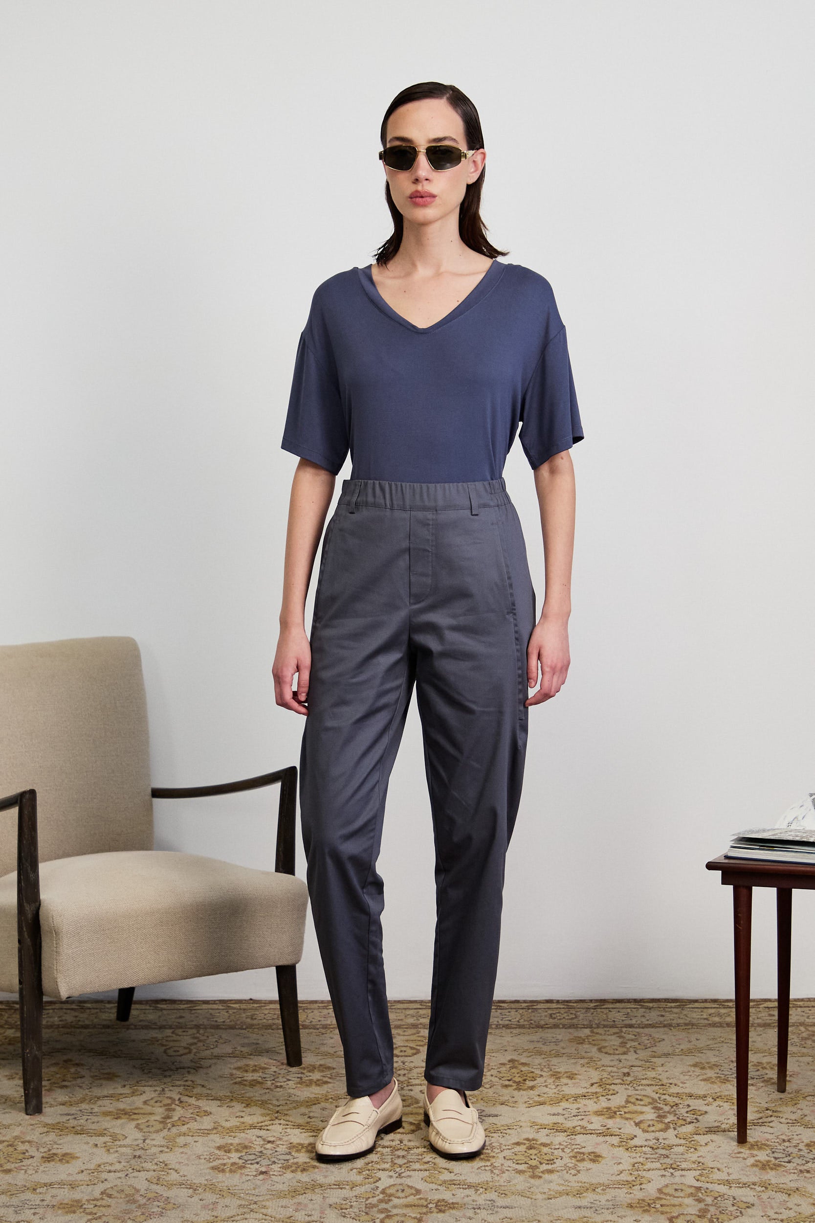 מכנסי מקס לייט אפור