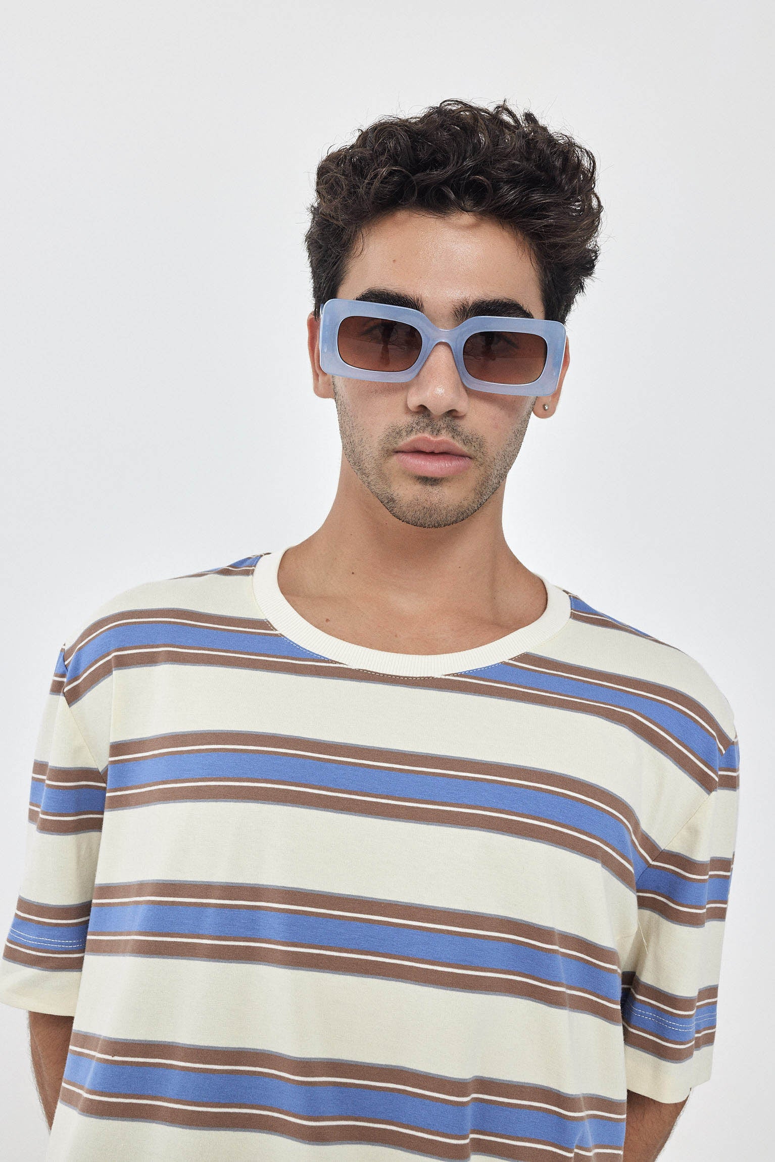 CHER T-Shirt S24 (0-3) - Cream / Coffee
