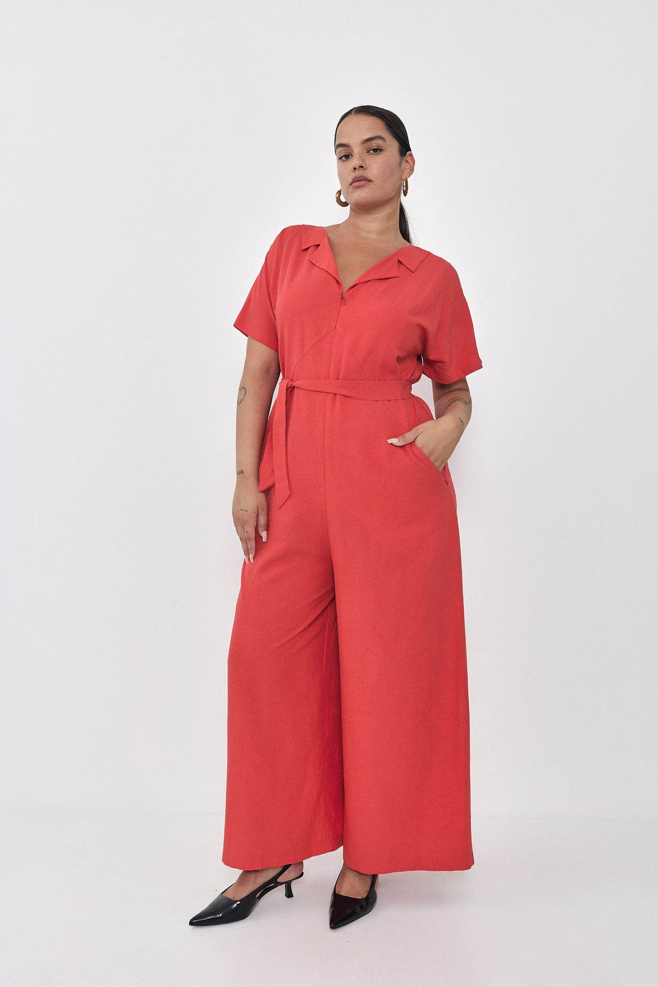 ALINA Jumpsuit S24 (S-XXL) - Red