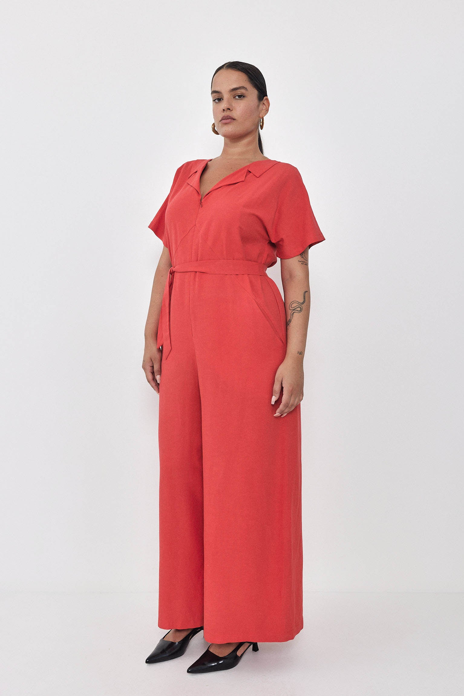 ALINA Jumpsuit S24 - Red