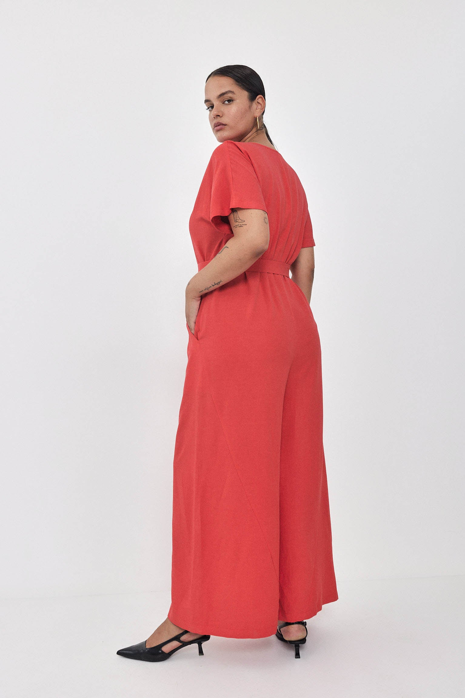 ALINA Jumpsuit S24 - Red
