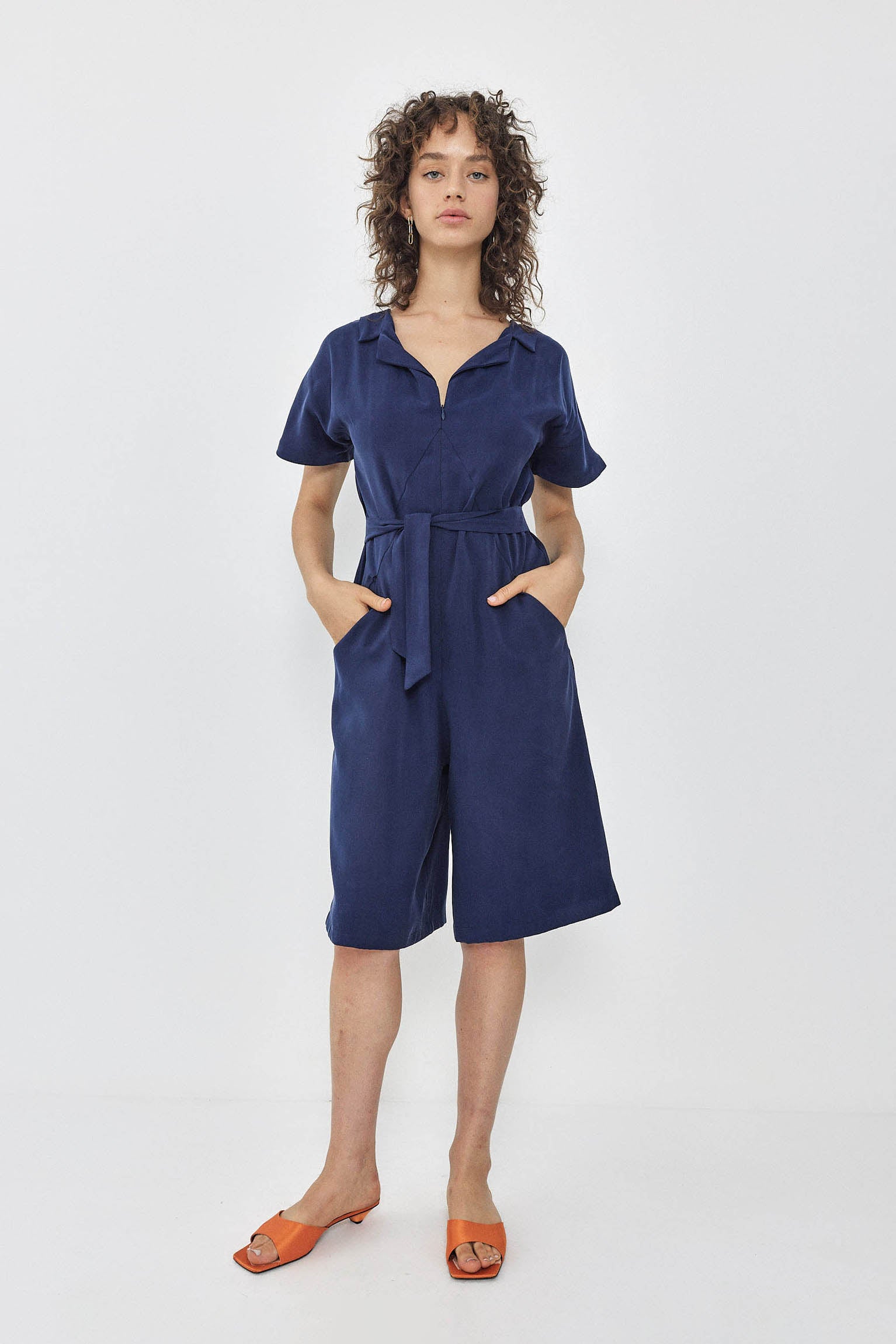 SHORT ALINA Jumpsuit S24 - Navy