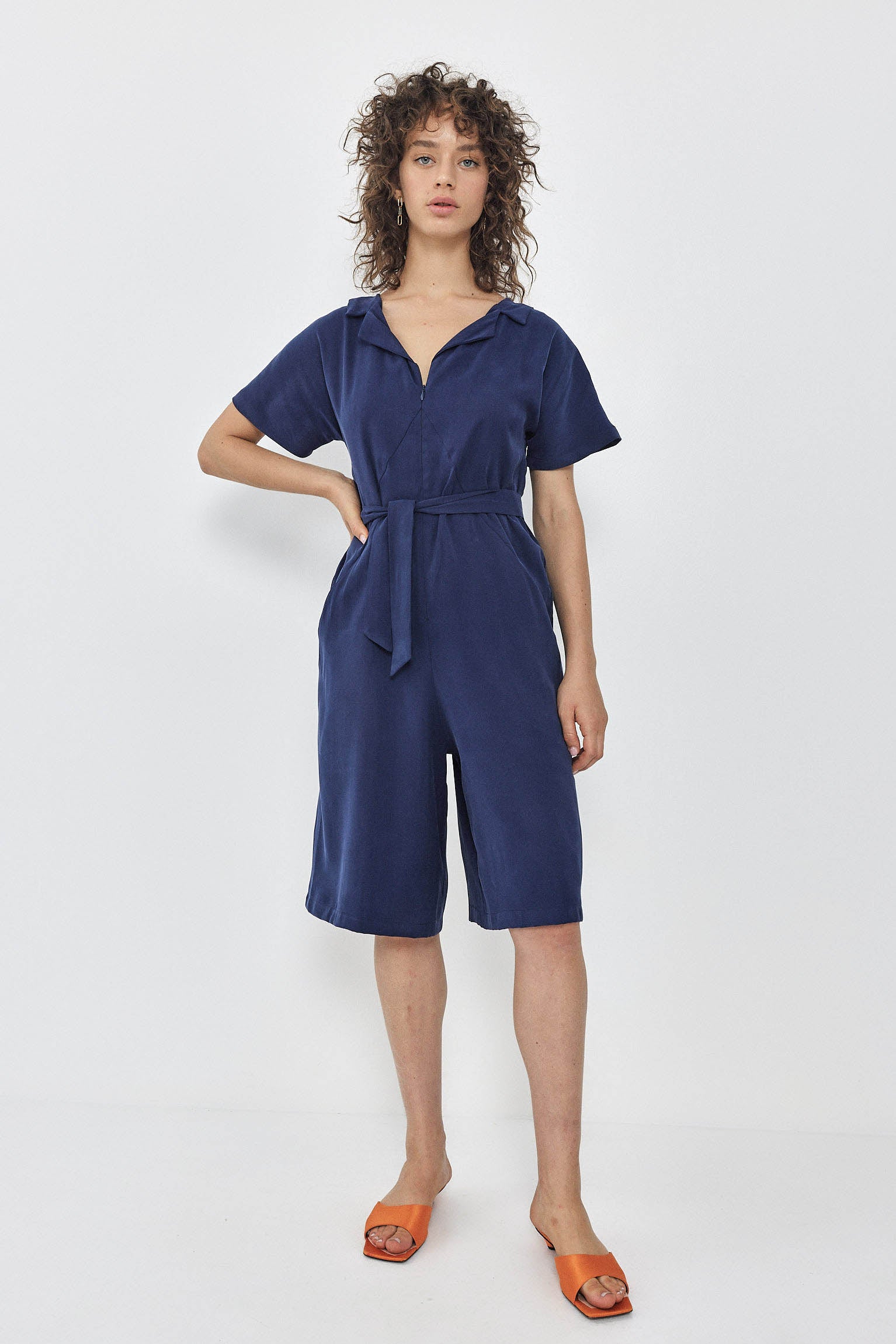 SHORT ALINA Jumpsuit S24 - Navy