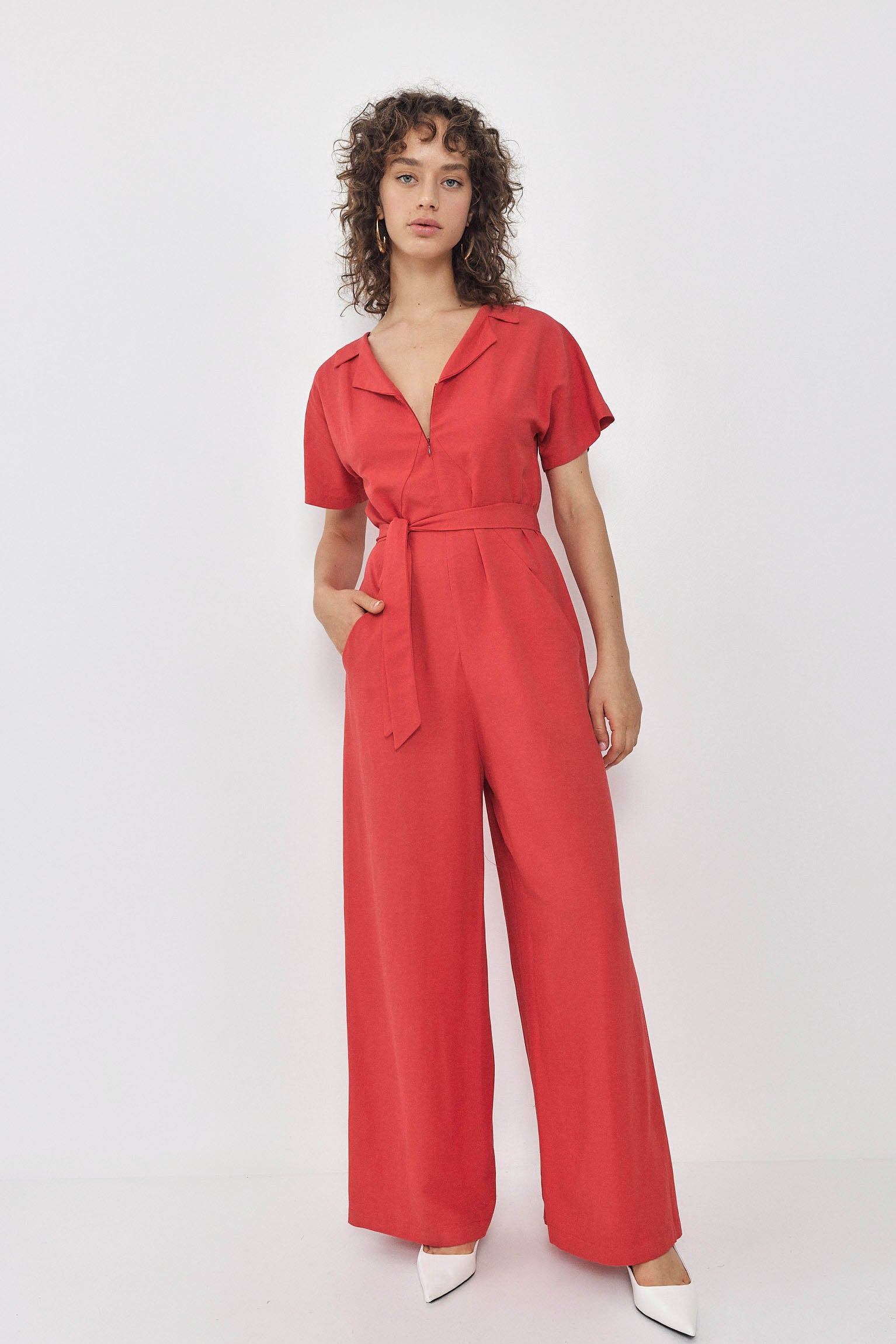 ALINA Jumpsuit S24 - Red