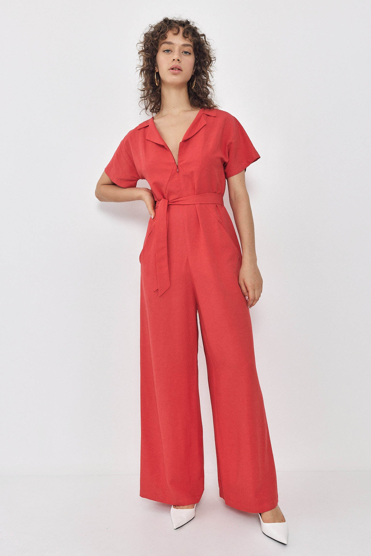 ALINA Jumpsuit S24 - Red