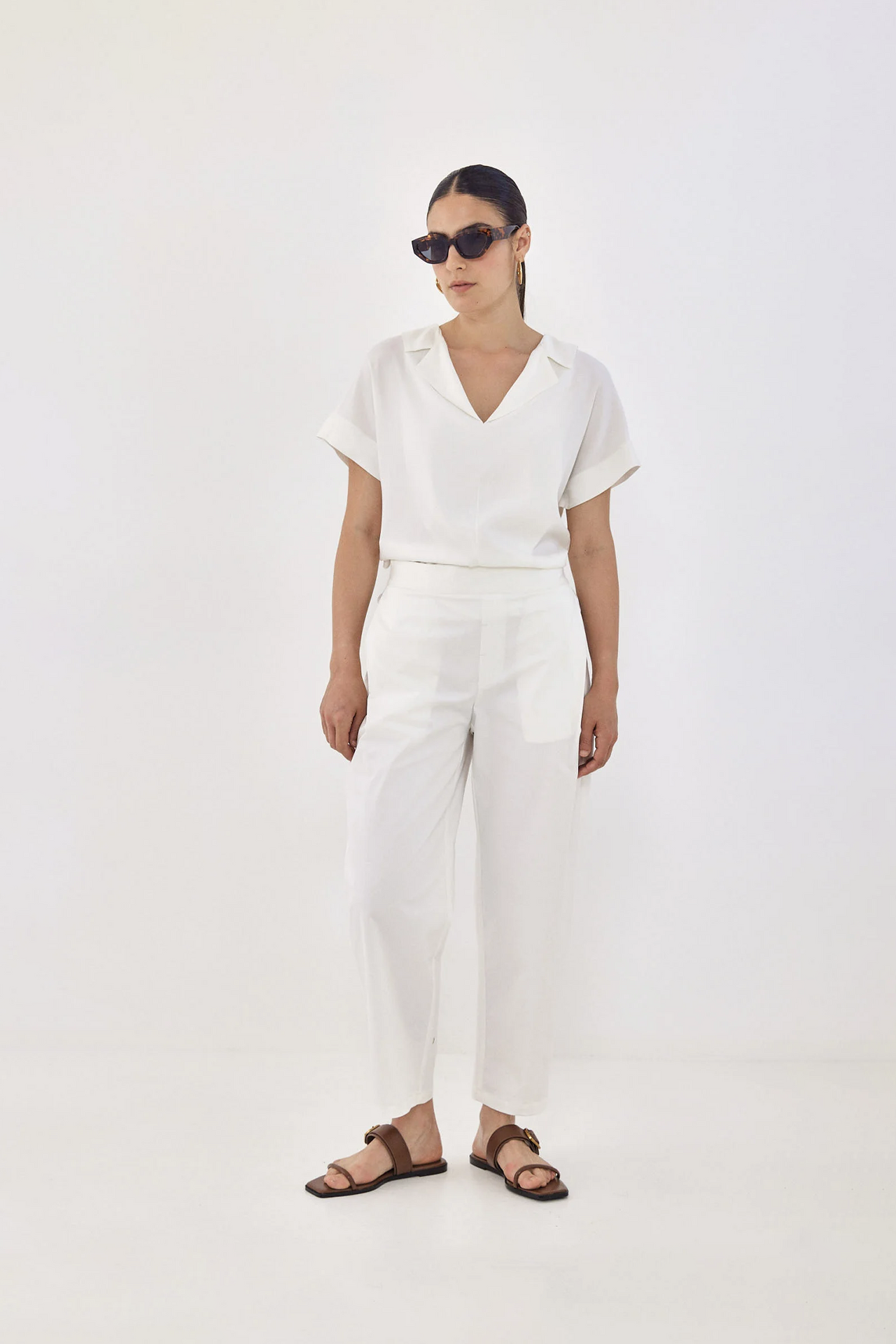 MONA Pants S24 (0-4) - White