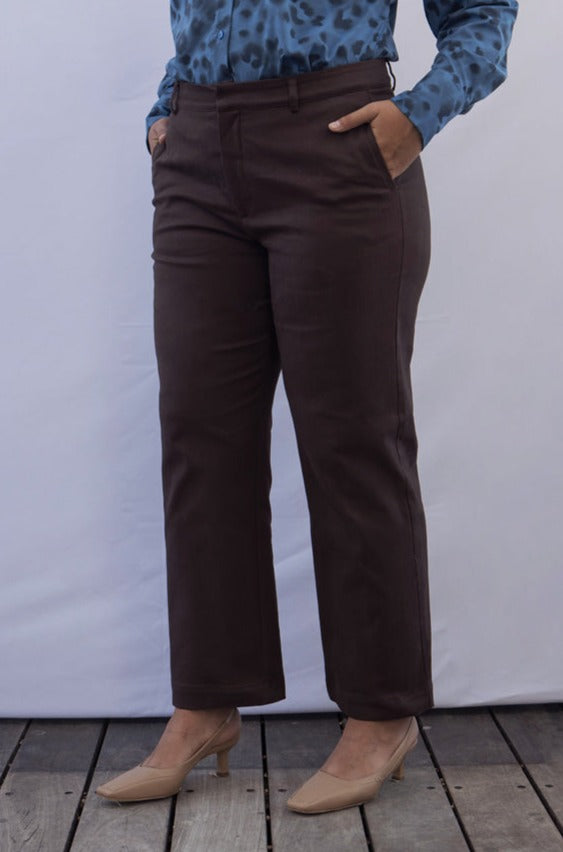 SASHA pants W24 (44-50) - Brown