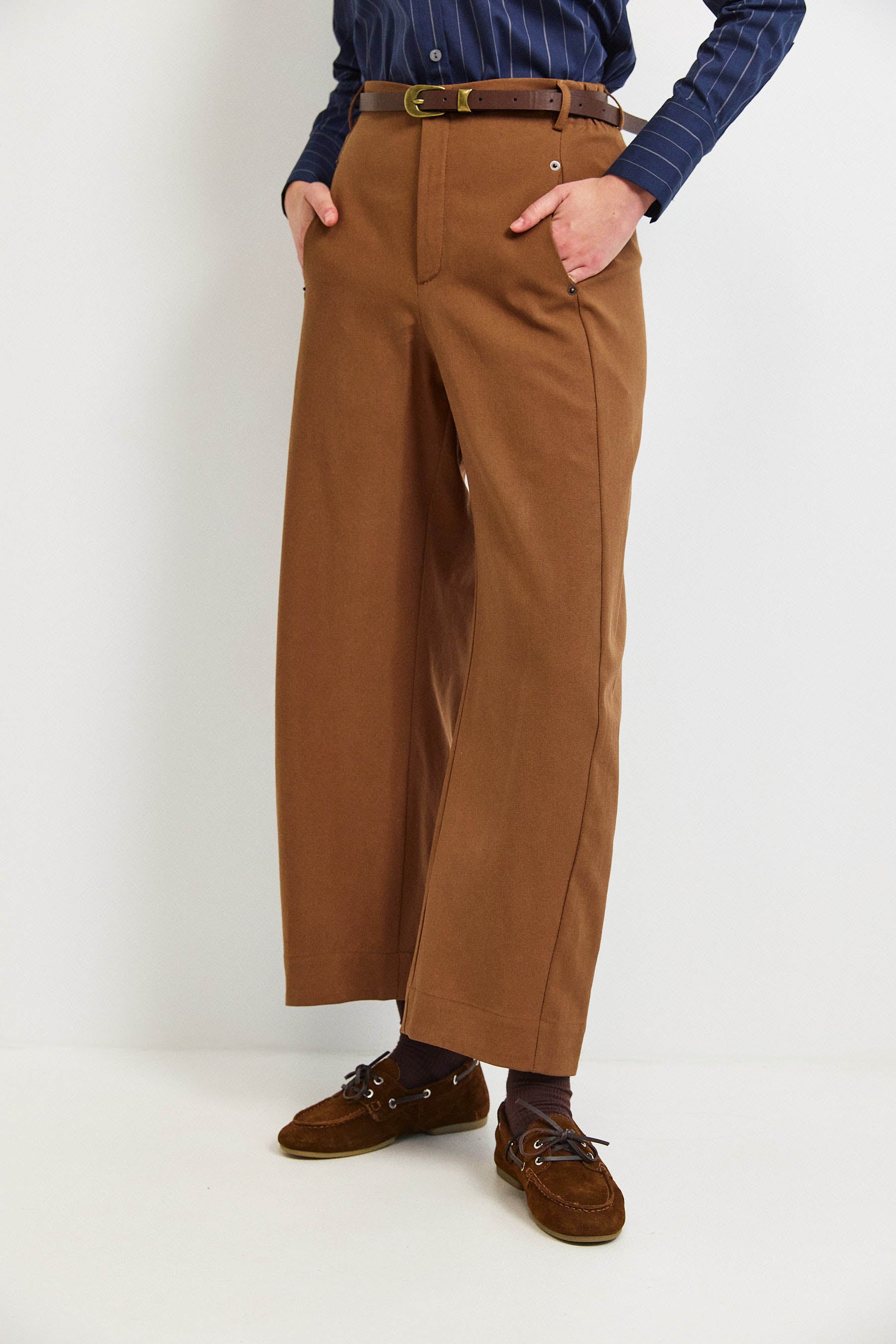 מכנסי ג׳סמין דריל חום