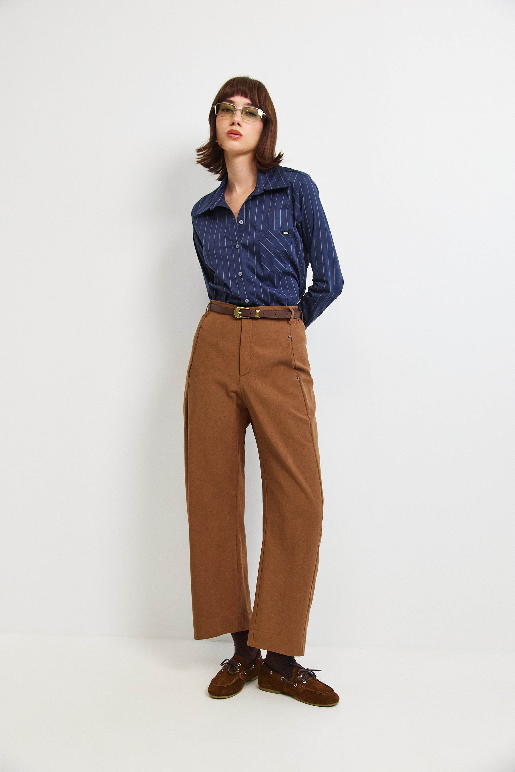 מכנסי ג׳סמין דריל חום