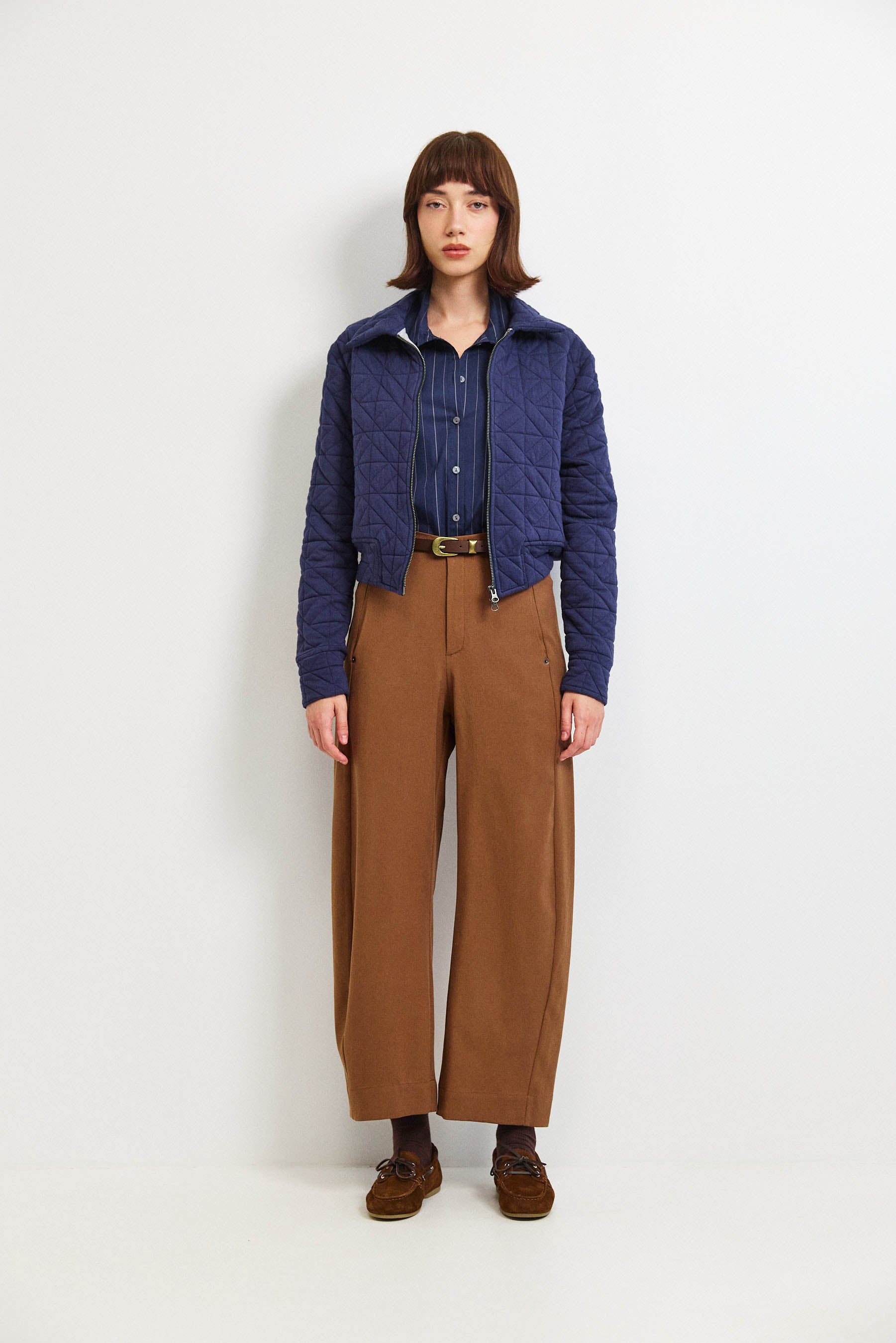 מכנסי ג׳סמין דריל חום