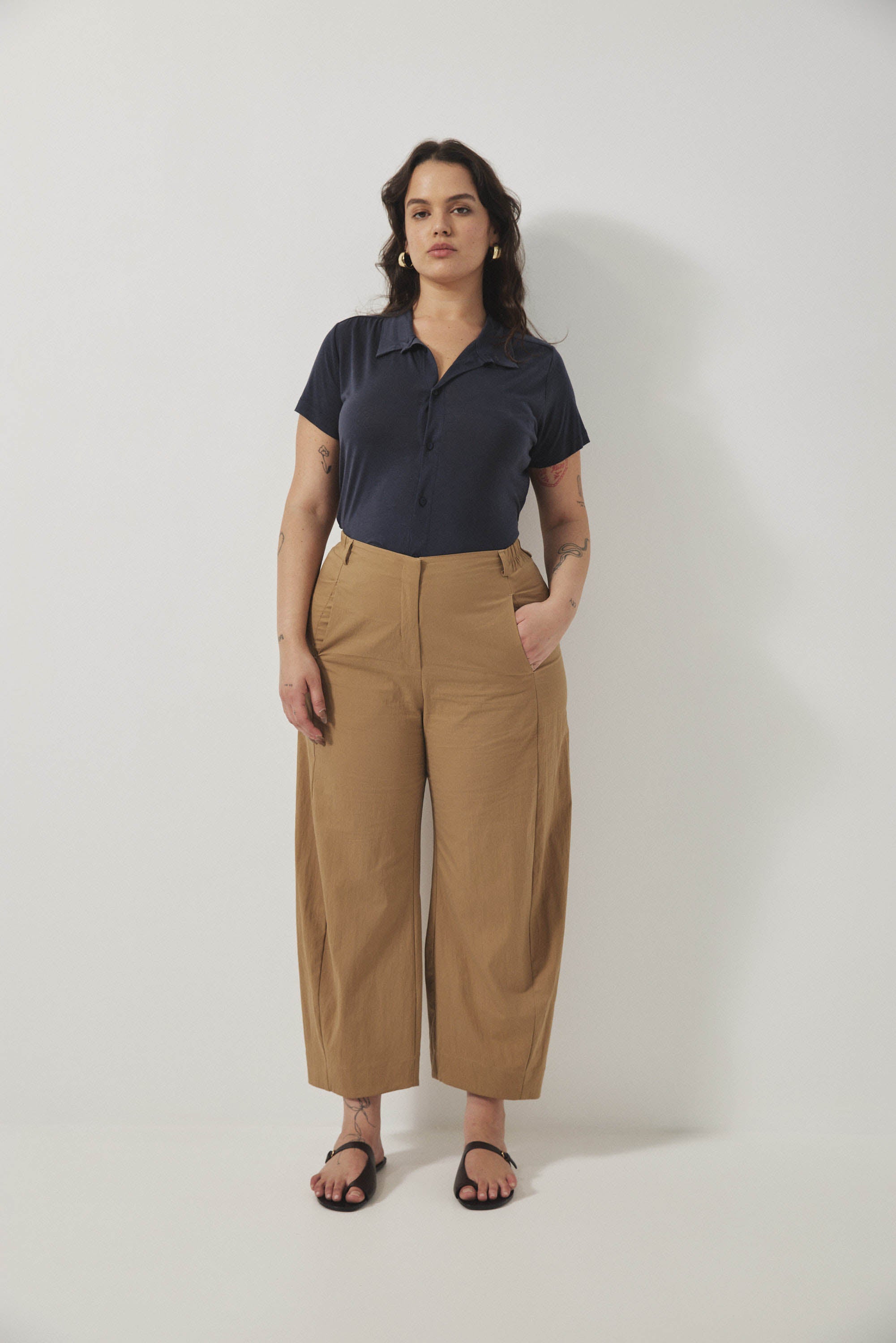 JASMIN Pants S25 - Camel