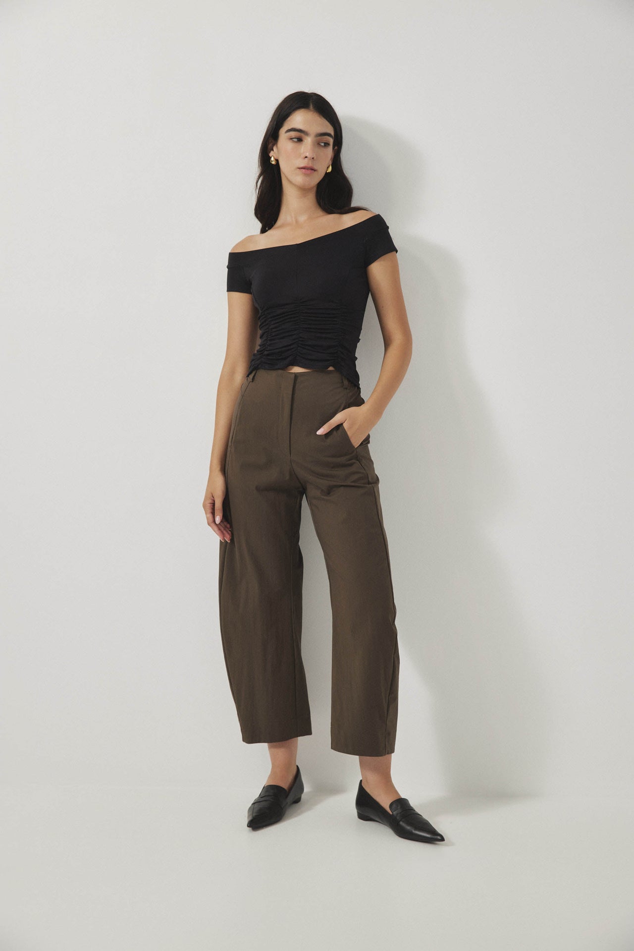 JASMIN Pants S25 (0-6) - Brown