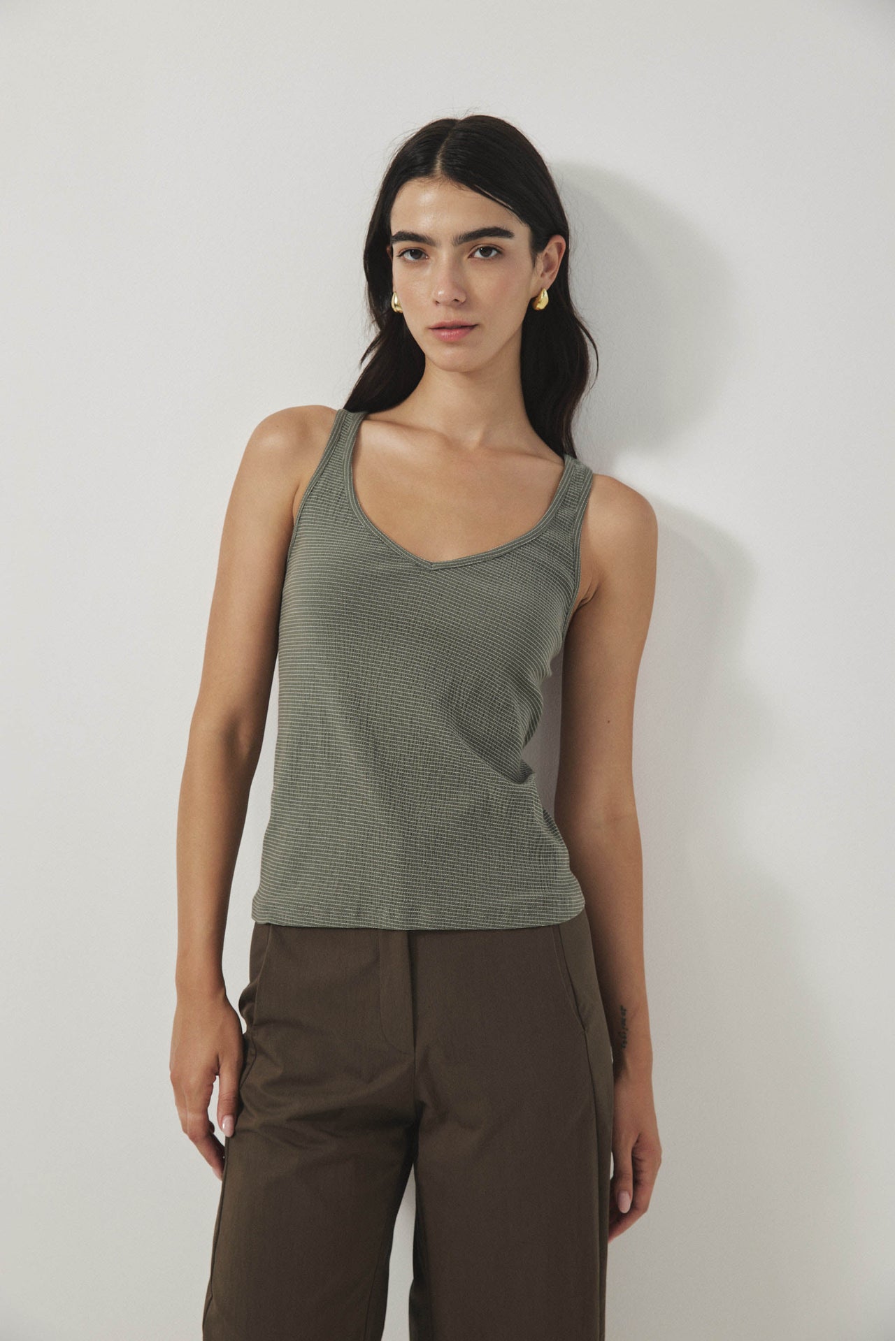 JASON Tank S25 (XS-3XL) - Olive Green
